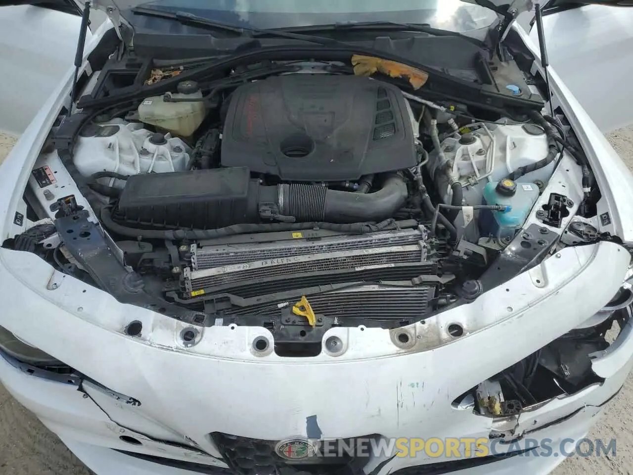 12 Photograph of a damaged car ZARFAMANXK7600999 ALFA ROMEO GIULIA 2019