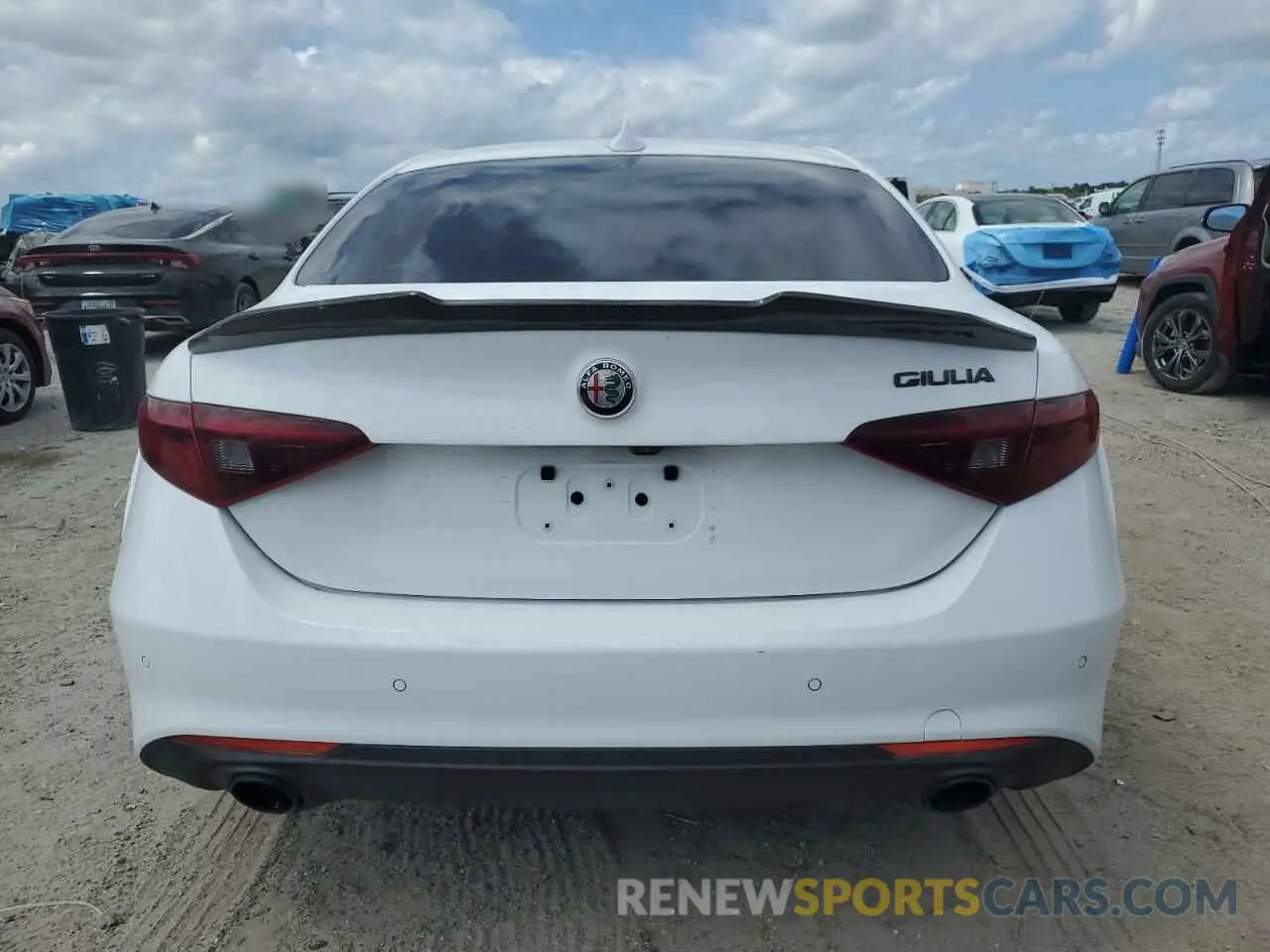 6 Photograph of a damaged car ZARFAMANXK7600999 ALFA ROMEO GIULIA 2019
