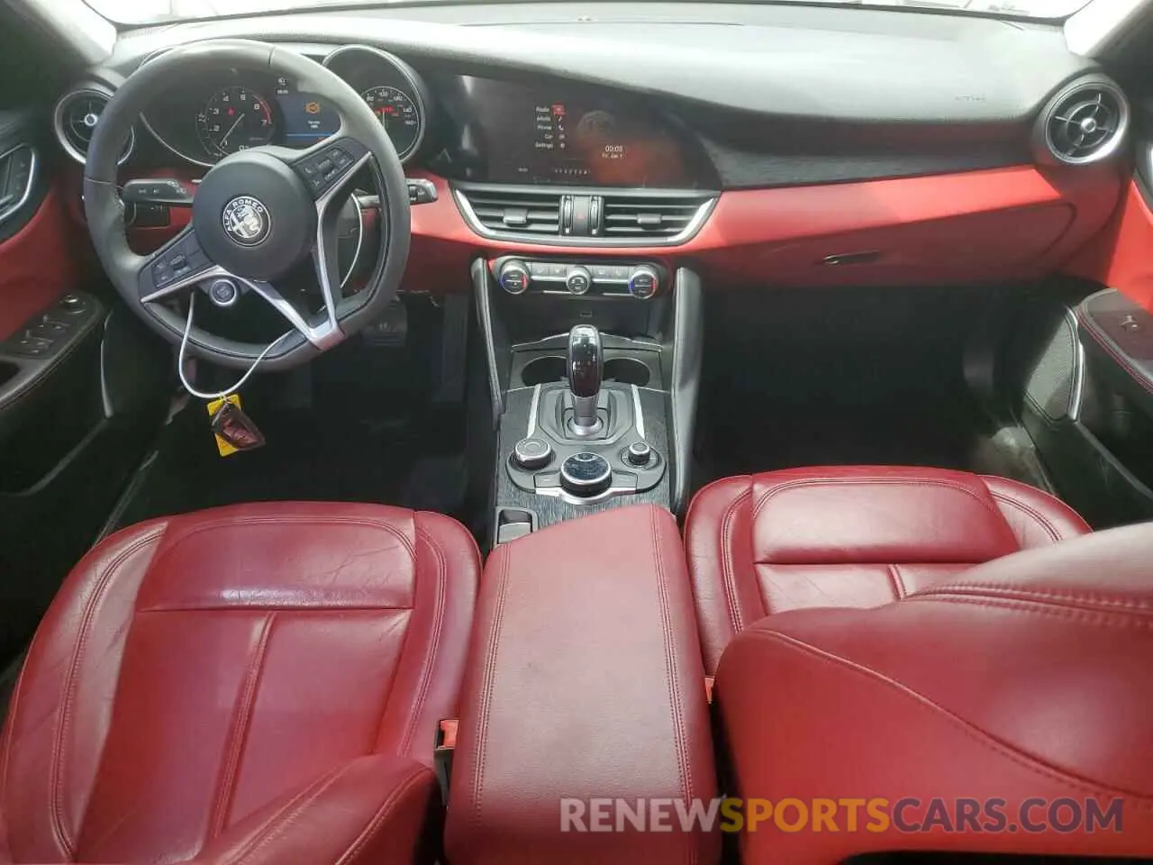 9 Photograph of a damaged car ZARFAMANXK7600999 ALFA ROMEO GIULIA 2019
