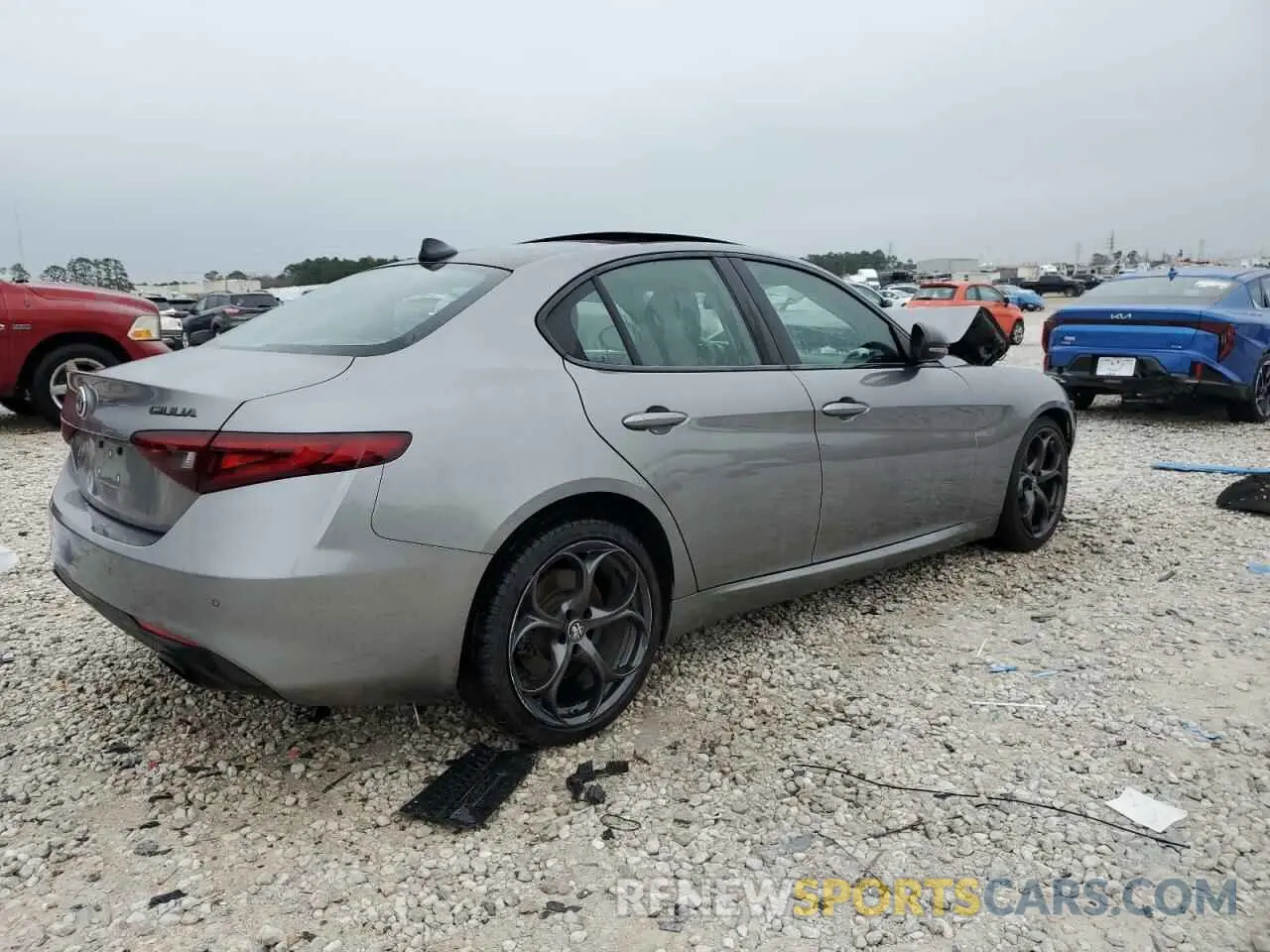 3 Photograph of a damaged car ZARFAMANXK7609850 ALFA ROMEO GIULIA 2019