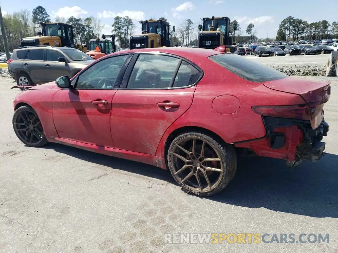 2 Photograph of a damaged car ZARFAMANXK7620606 ALFA ROMEO GIULIA 2019