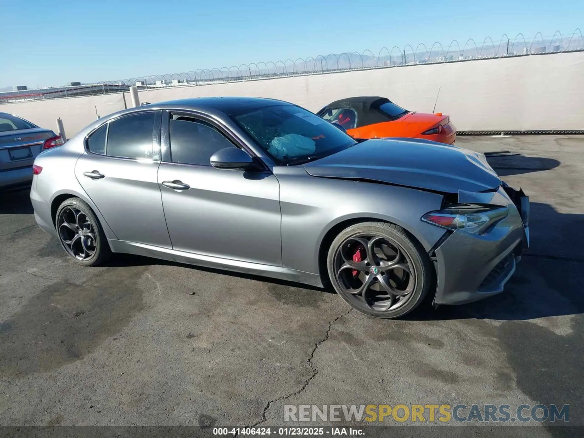 18 Photograph of a damaged car ZARFAMBN0K7601674 ALFA ROMEO GIULIA 2019