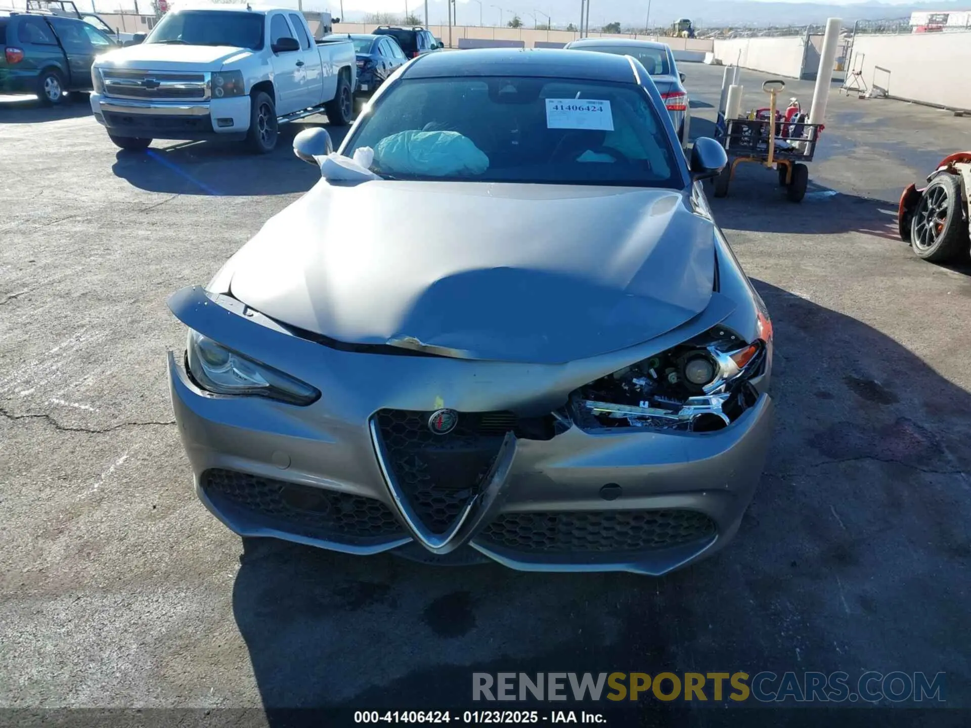 6 Photograph of a damaged car ZARFAMBN0K7601674 ALFA ROMEO GIULIA 2019