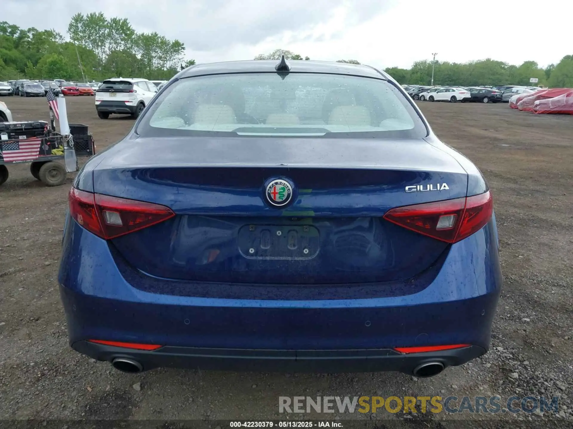 17 Photograph of a damaged car ZARFAMBN0K7607037 ALFA ROMEO GIULIA 2019