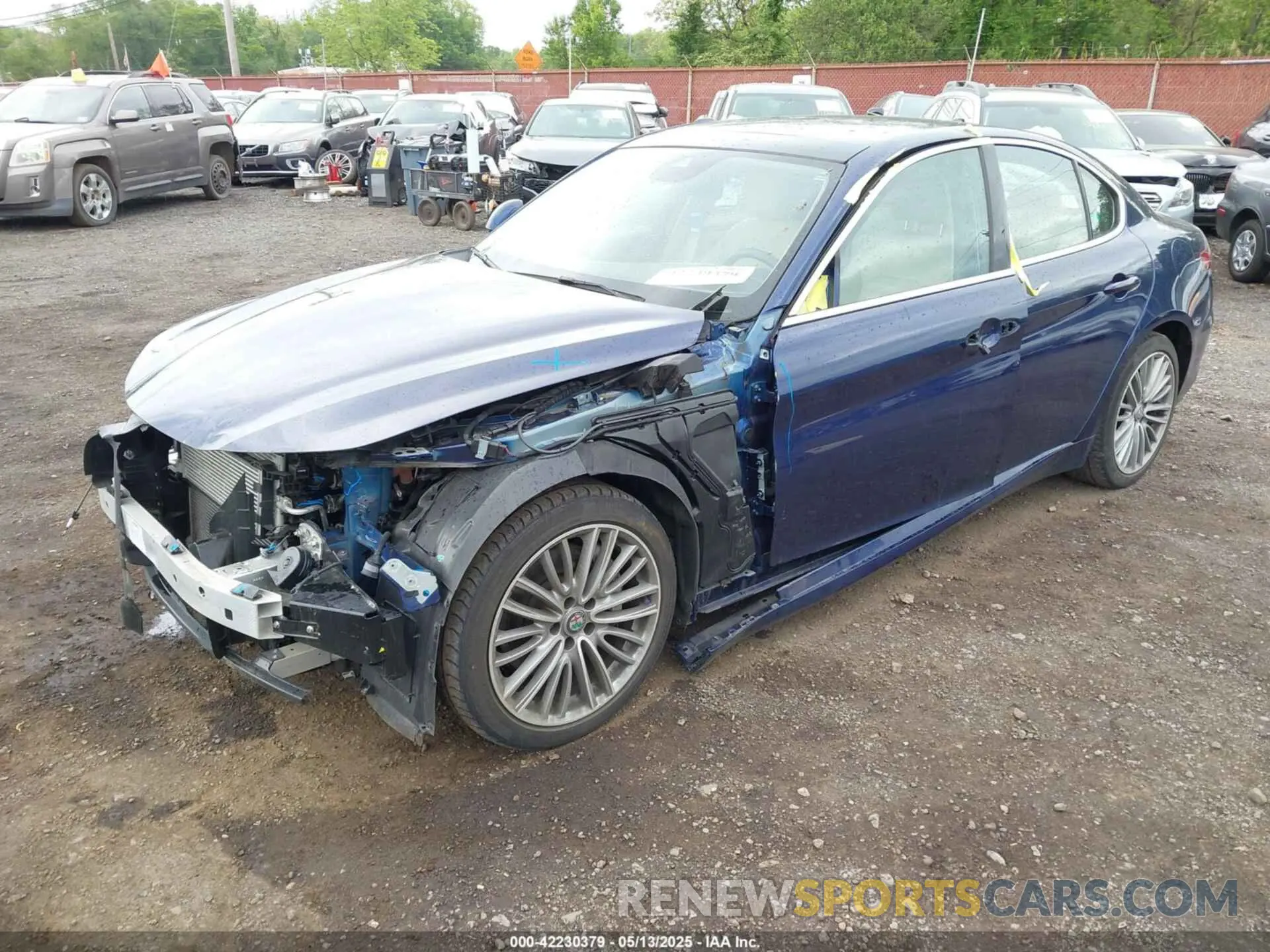2 Photograph of a damaged car ZARFAMBN0K7607037 ALFA ROMEO GIULIA 2019