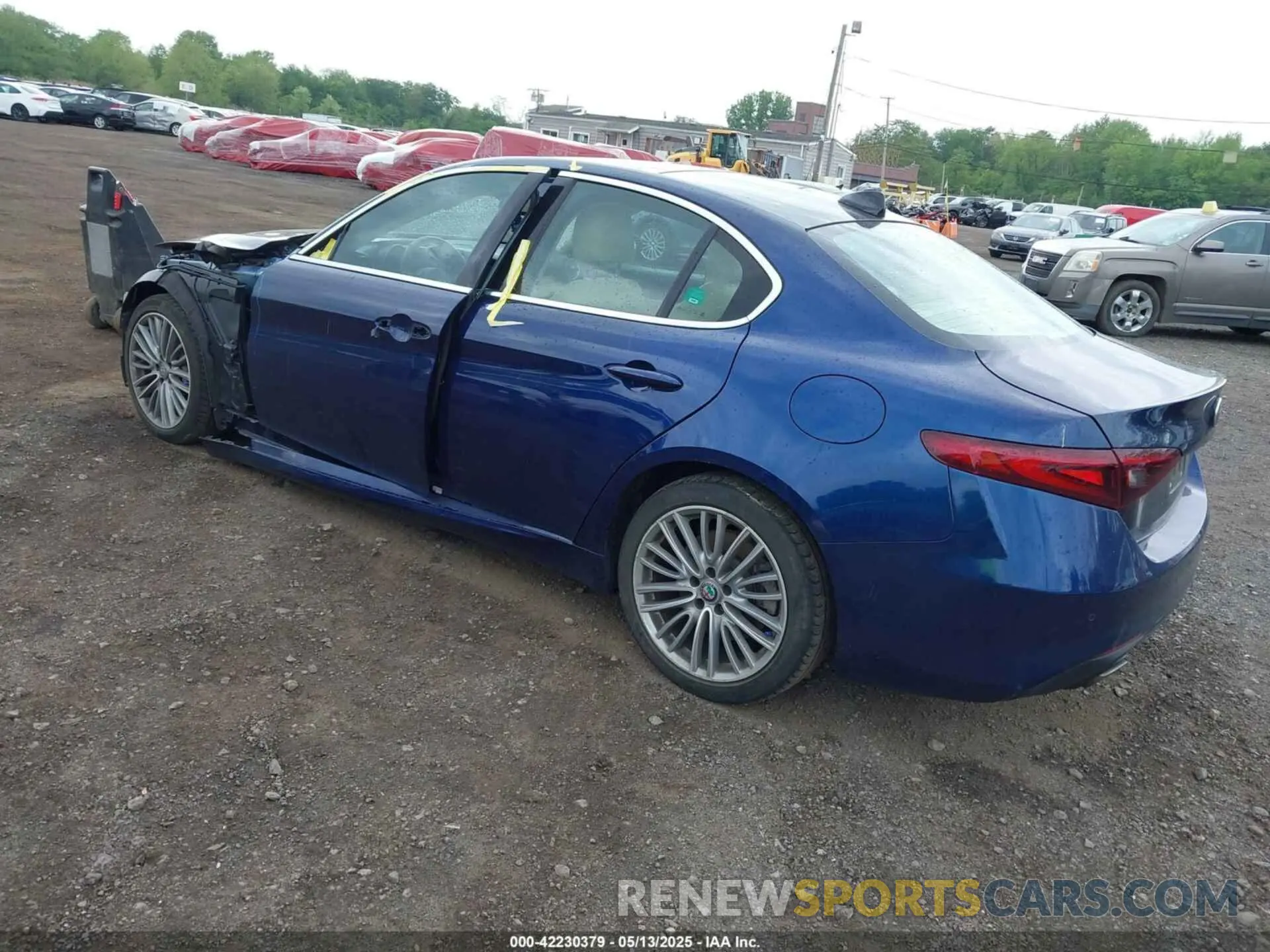 3 Photograph of a damaged car ZARFAMBN0K7607037 ALFA ROMEO GIULIA 2019