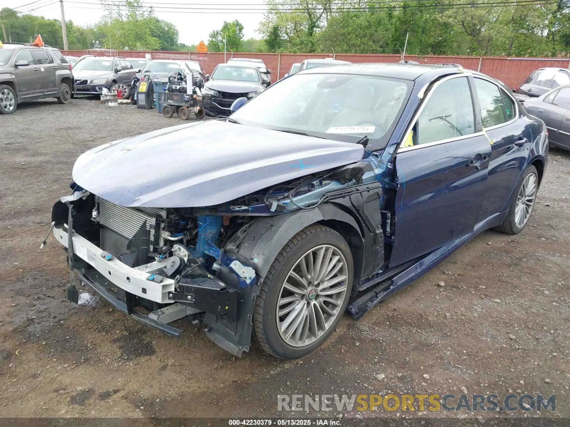 6 Photograph of a damaged car ZARFAMBN0K7607037 ALFA ROMEO GIULIA 2019