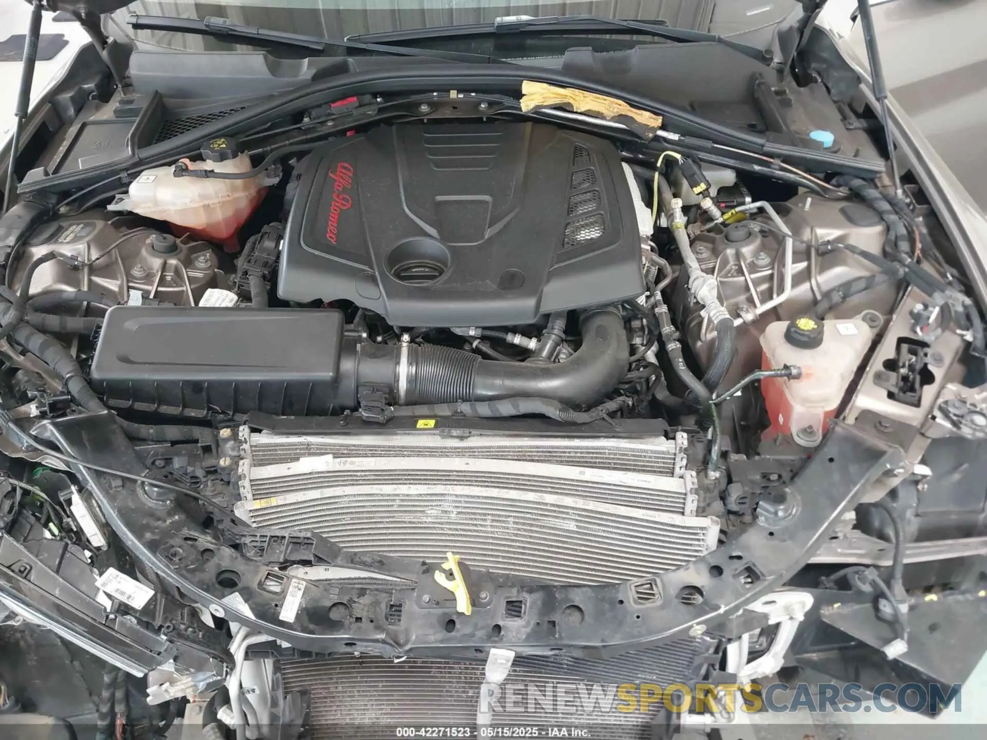 10 Photograph of a damaged car ZARFAMBN1K7599269 ALFA ROMEO GIULIA 2019