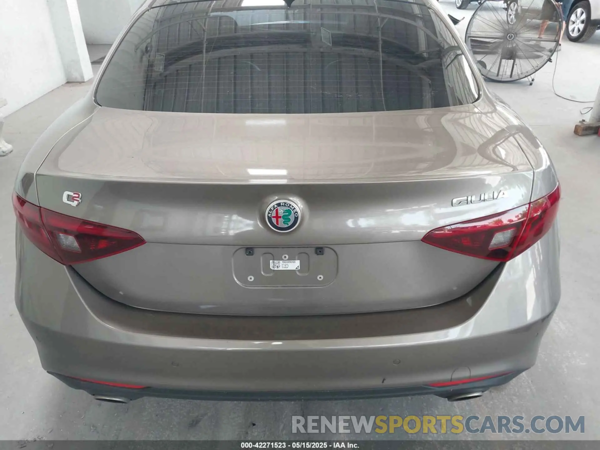 16 Photograph of a damaged car ZARFAMBN1K7599269 ALFA ROMEO GIULIA 2019