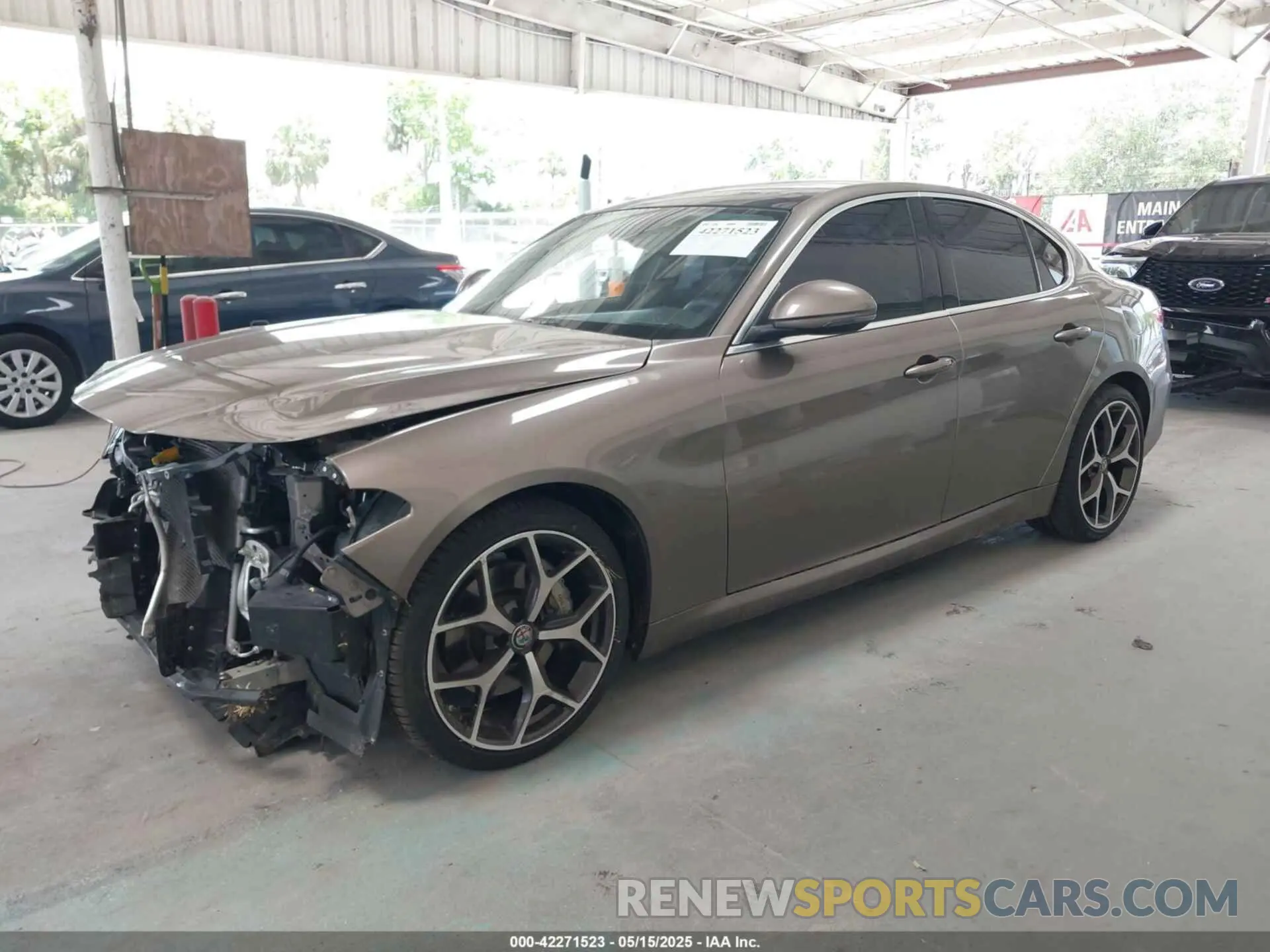 2 Photograph of a damaged car ZARFAMBN1K7599269 ALFA ROMEO GIULIA 2019