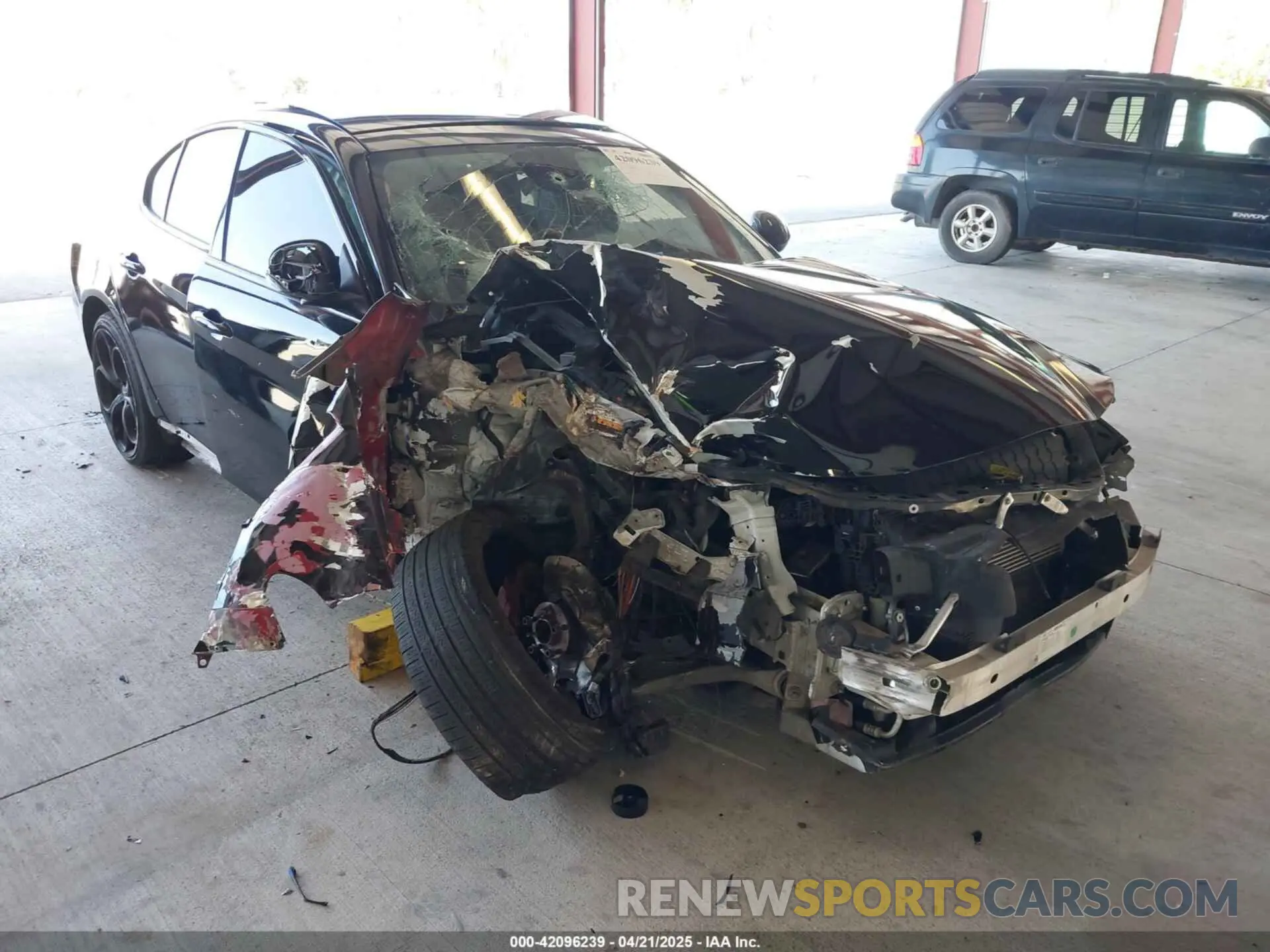 1 Photograph of a damaged car ZARFAMBN1K7607807 ALFA ROMEO GIULIA 2019