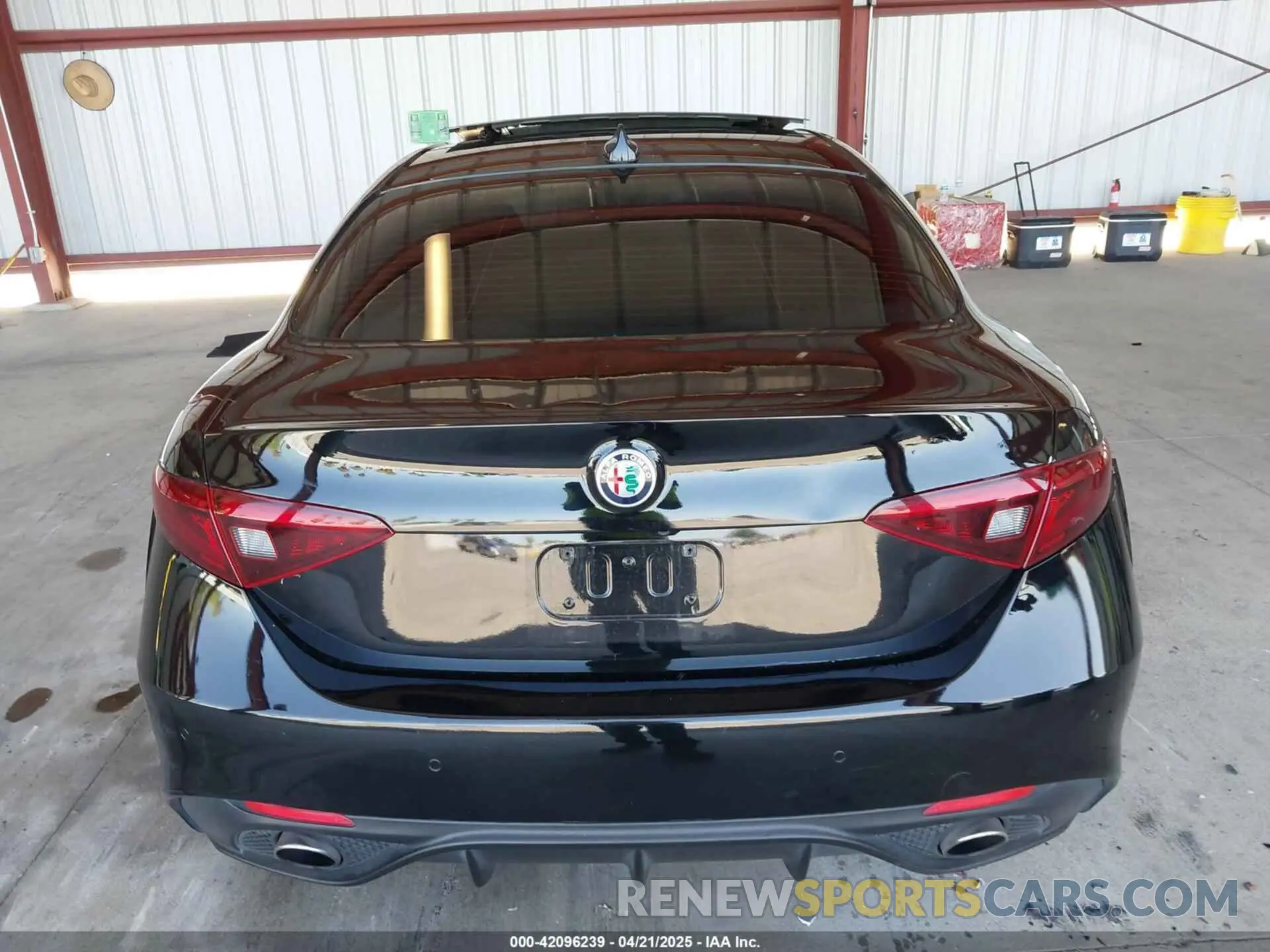 17 Photograph of a damaged car ZARFAMBN1K7607807 ALFA ROMEO GIULIA 2019