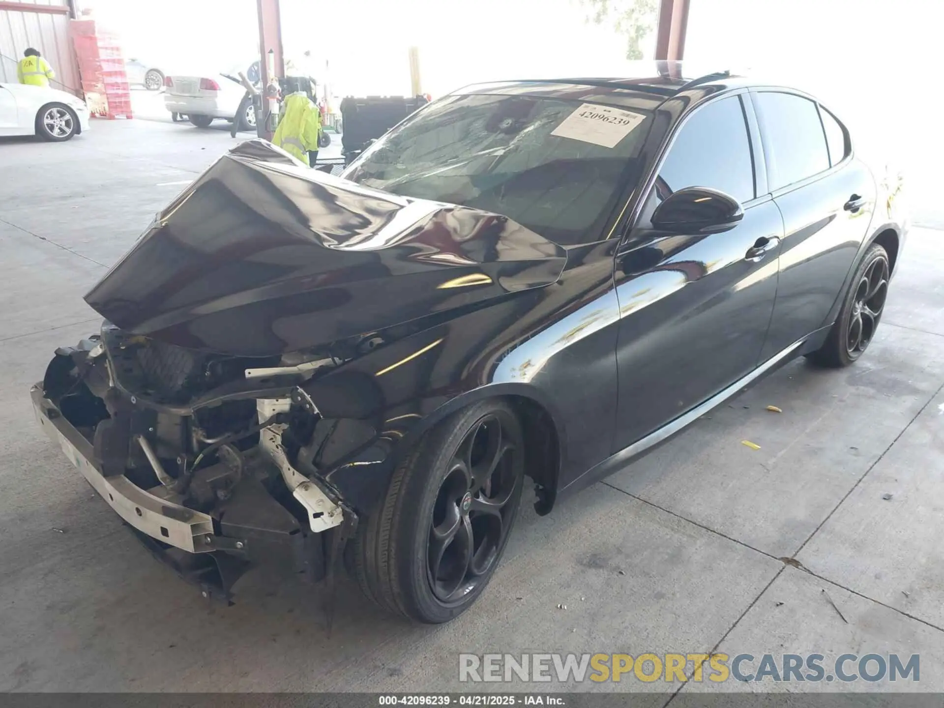 2 Photograph of a damaged car ZARFAMBN1K7607807 ALFA ROMEO GIULIA 2019