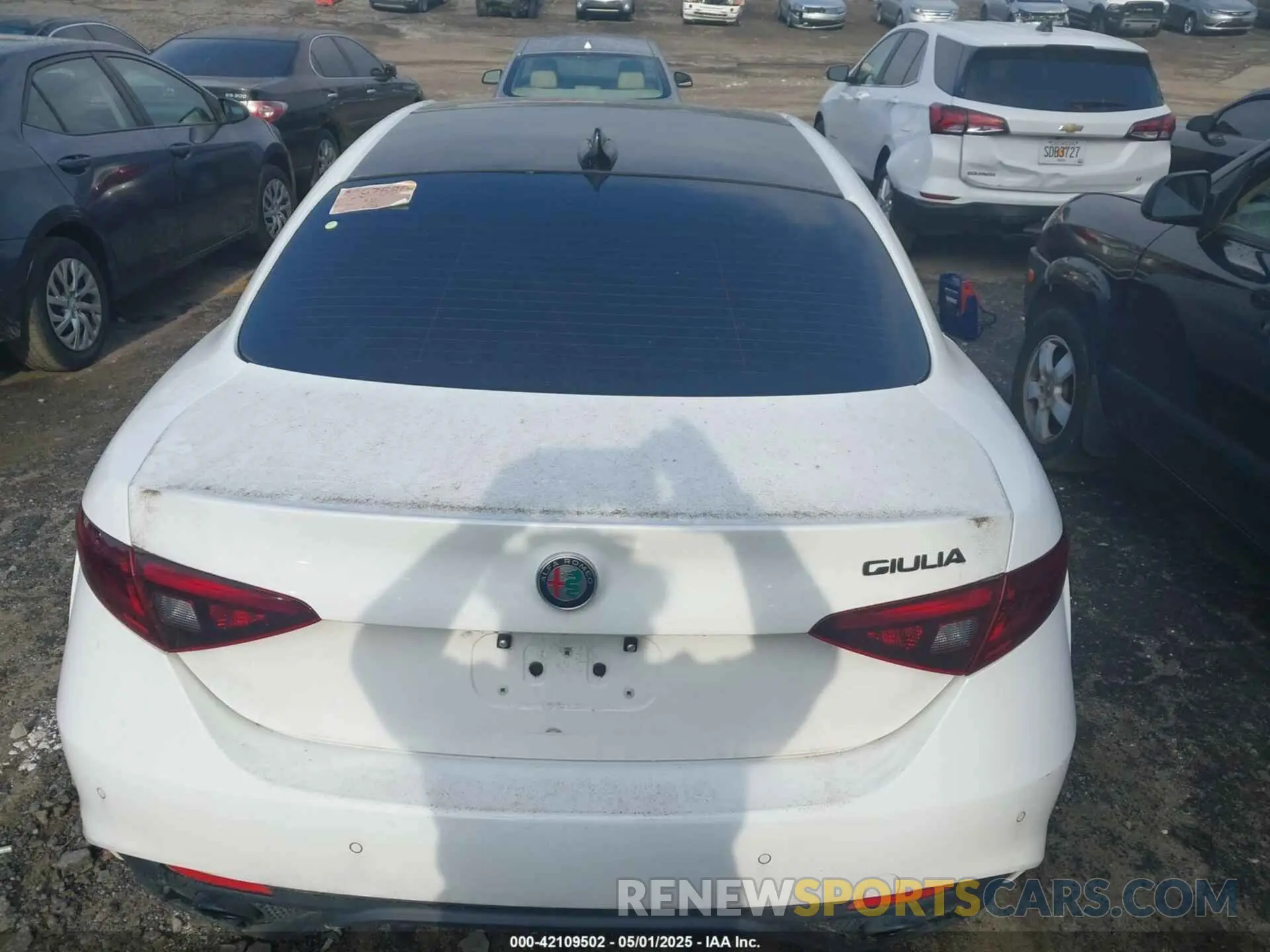 16 Photograph of a damaged car ZARFAMBN1K7621464 ALFA ROMEO GIULIA 2019