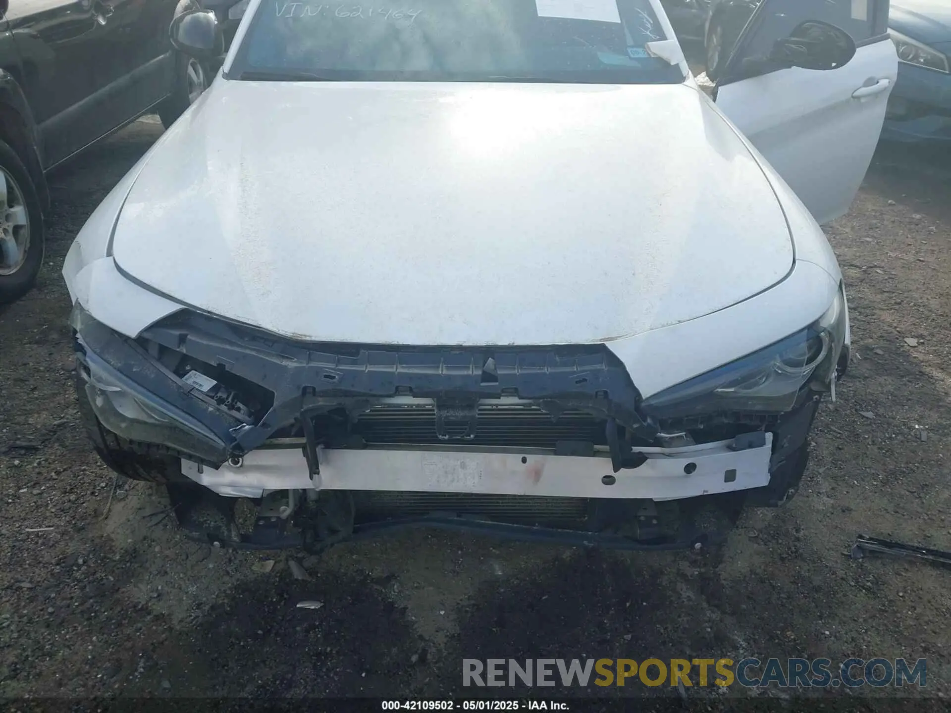6 Photograph of a damaged car ZARFAMBN1K7621464 ALFA ROMEO GIULIA 2019