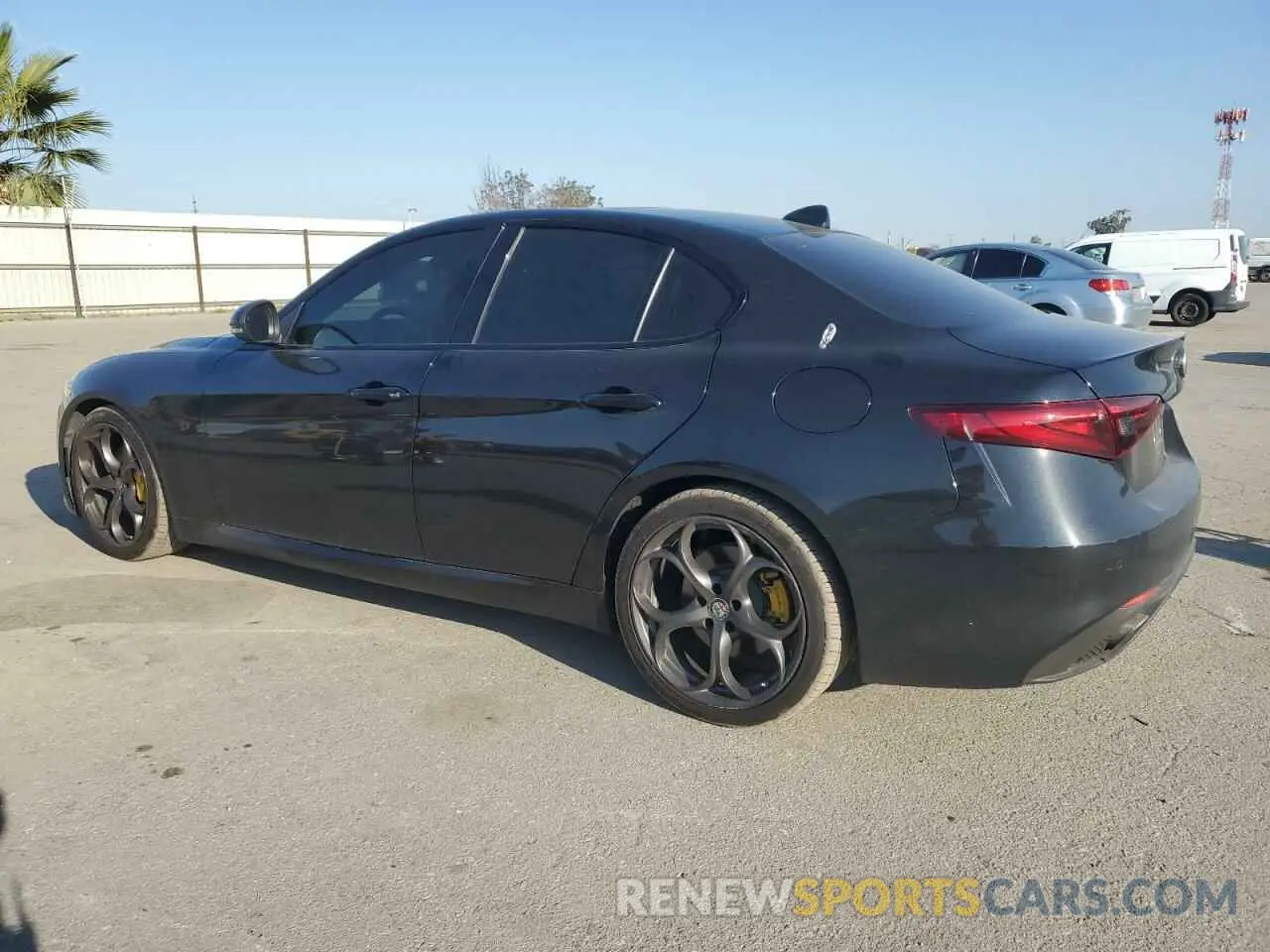 2 Photograph of a damaged car ZARFAMBN2K7603815 ALFA ROMEO GIULIA 2019