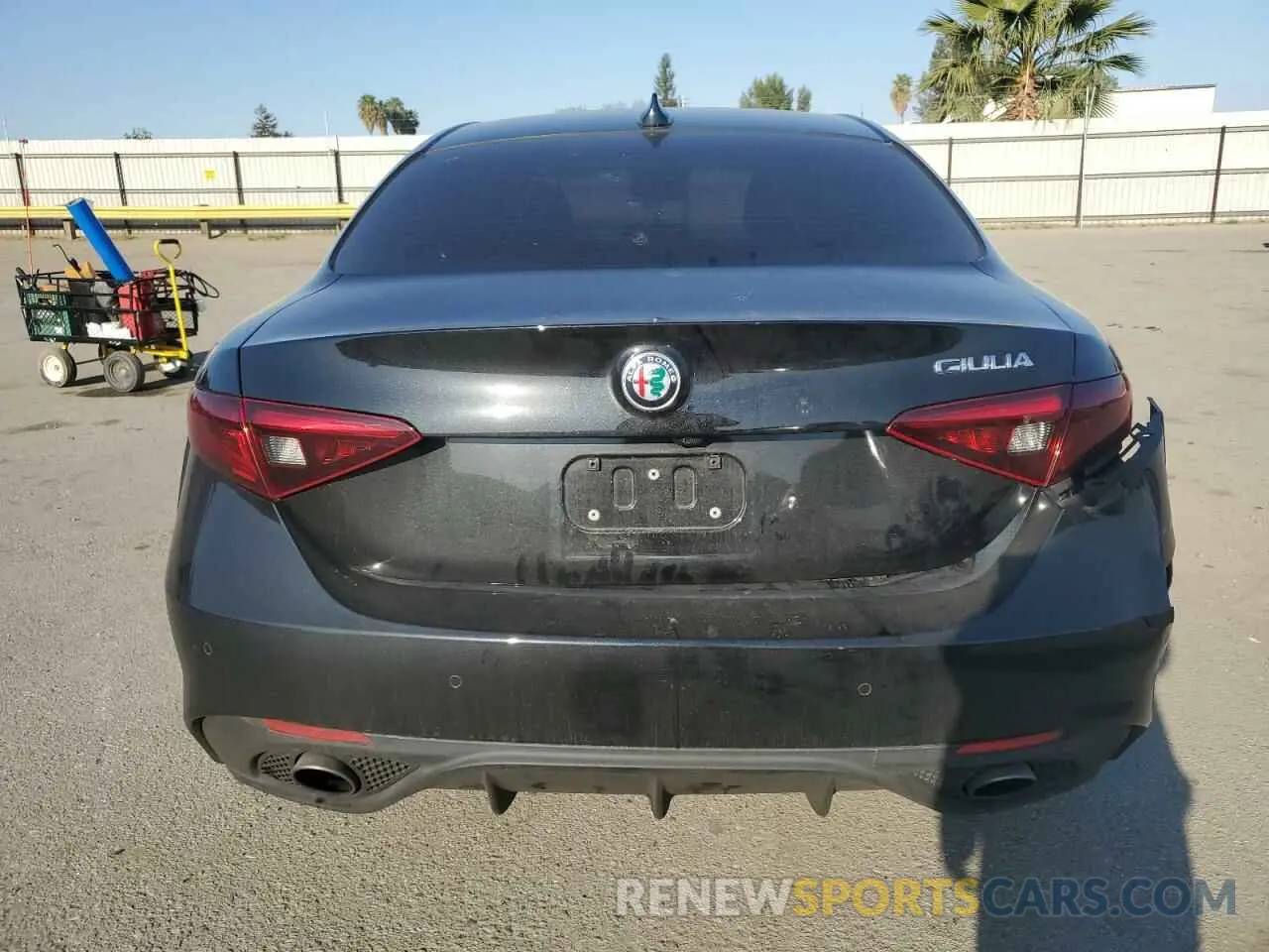 6 Photograph of a damaged car ZARFAMBN2K7603815 ALFA ROMEO GIULIA 2019