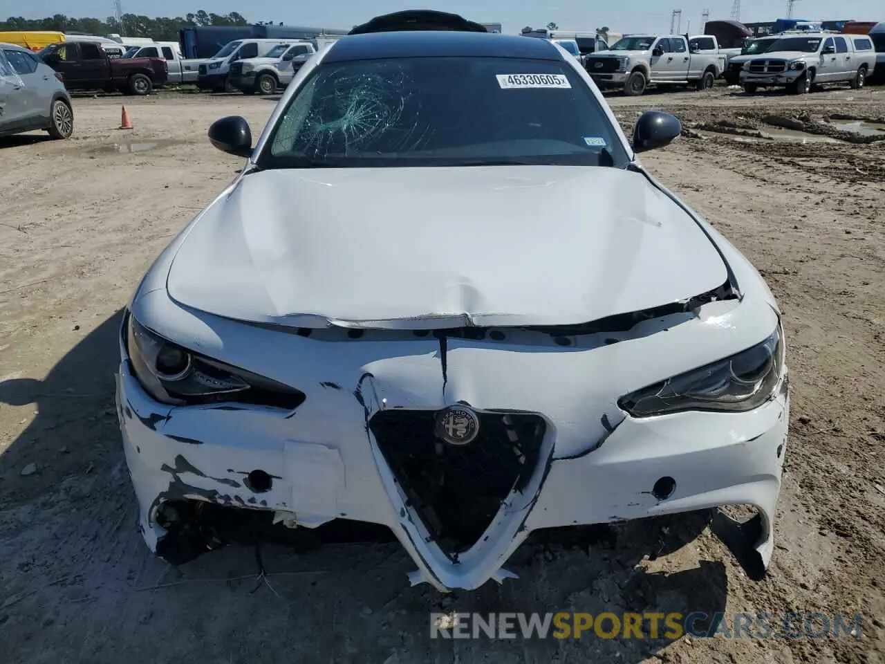 5 Photograph of a damaged car ZARFAMBN2K7606486 ALFA ROMEO GIULIA 2019