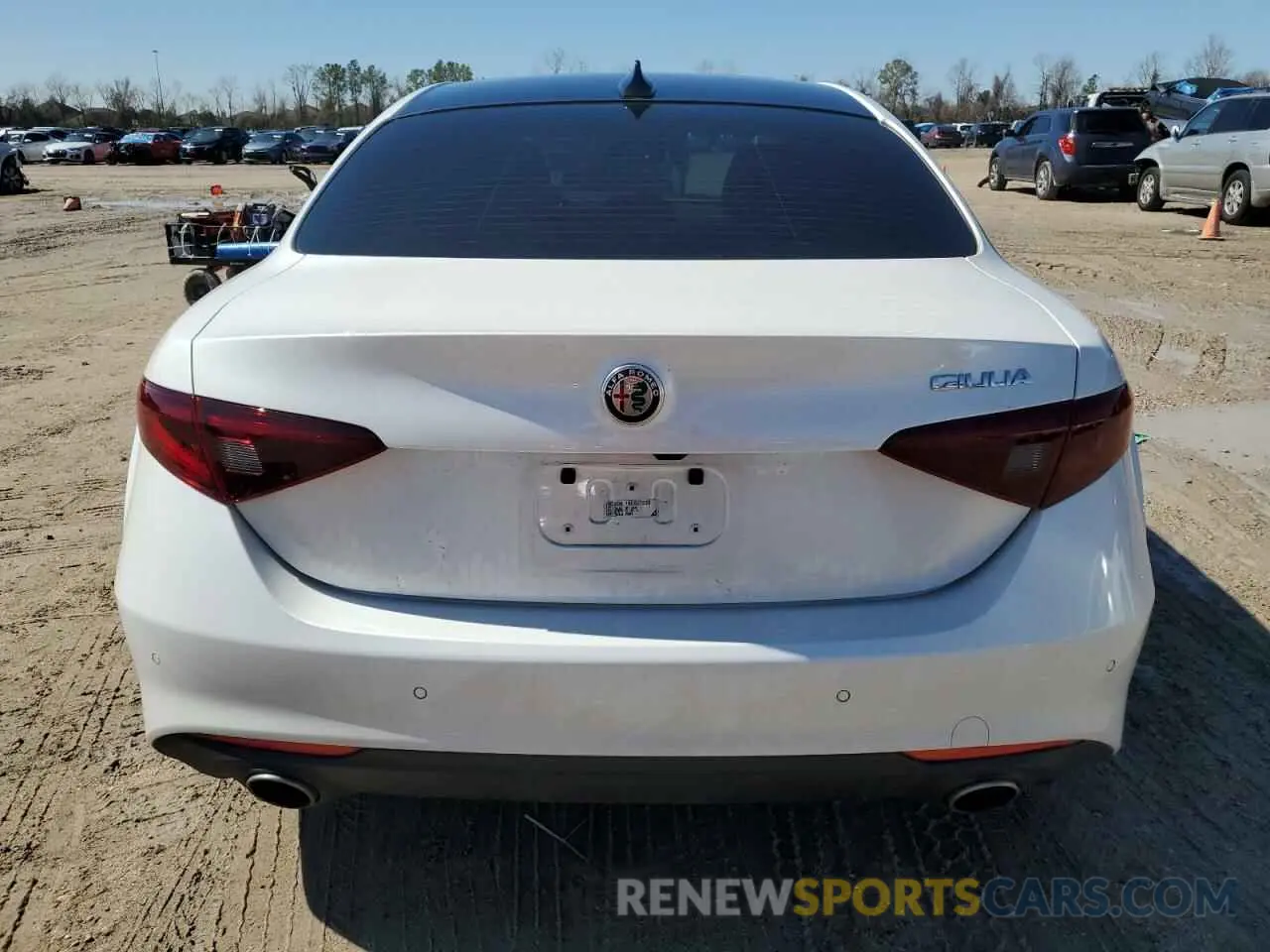 6 Photograph of a damaged car ZARFAMBN2K7621523 ALFA ROMEO GIULIA 2019