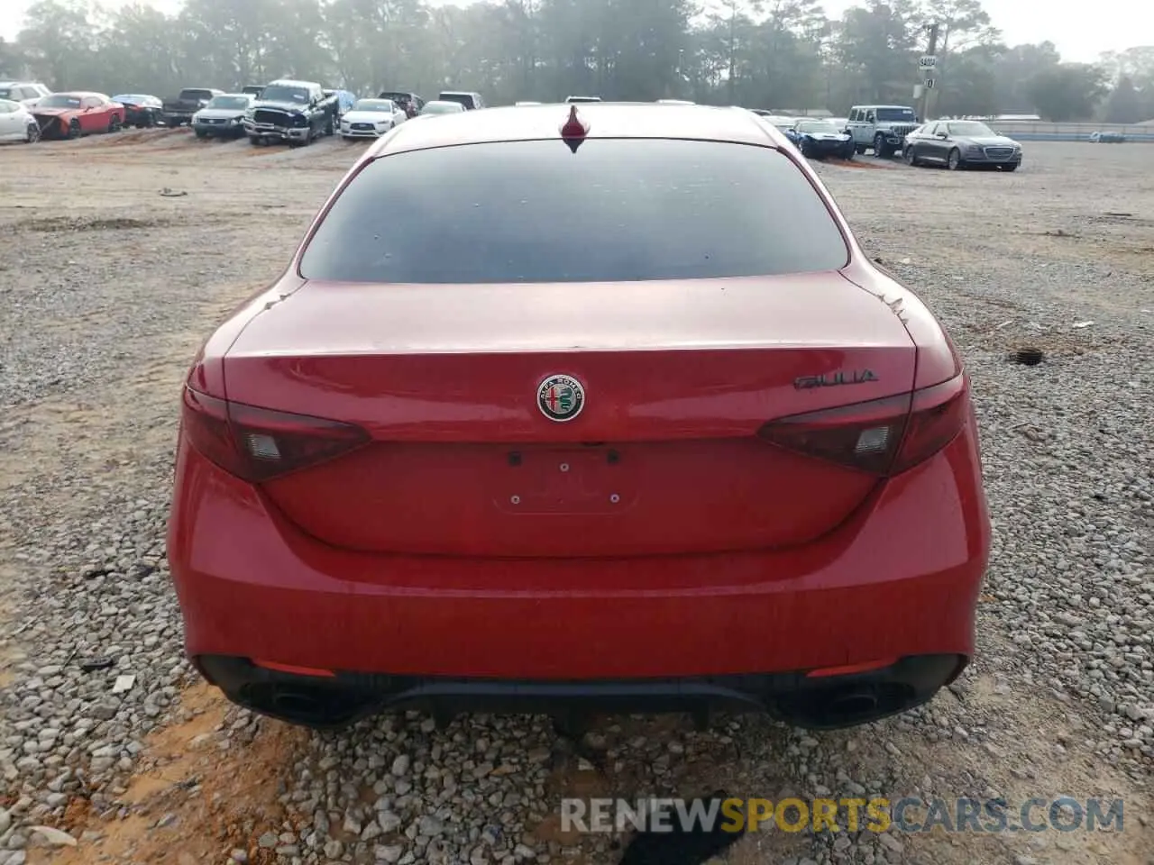 6 Photograph of a damaged car ZARFAMBN2K7622817 ALFA ROMEO GIULIA 2019