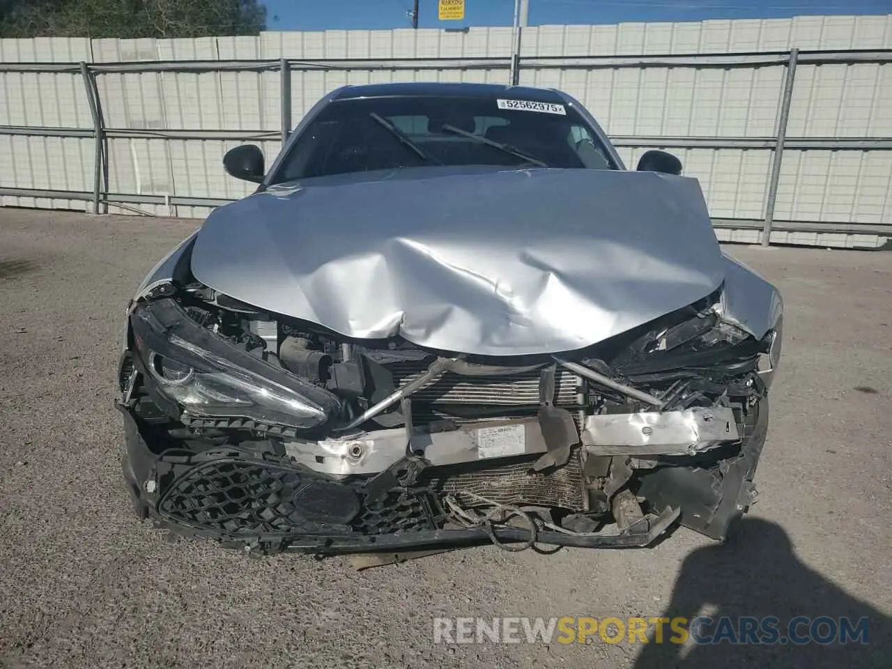 5 Photograph of a damaged car ZARFAMBN3K7612684 ALFA ROMEO GIULIA 2019