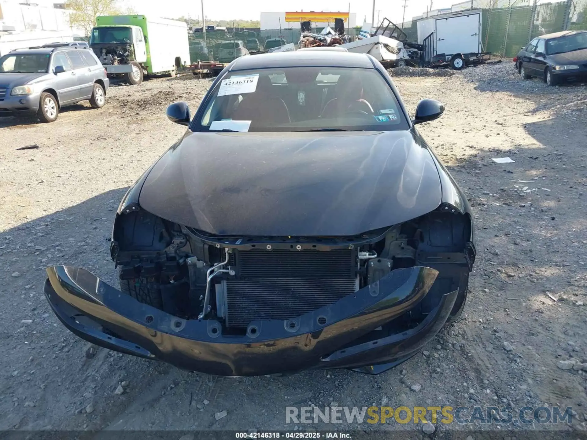 13 Photograph of a damaged car ZARFAMBN4K7598164 ALFA ROMEO GIULIA 2019