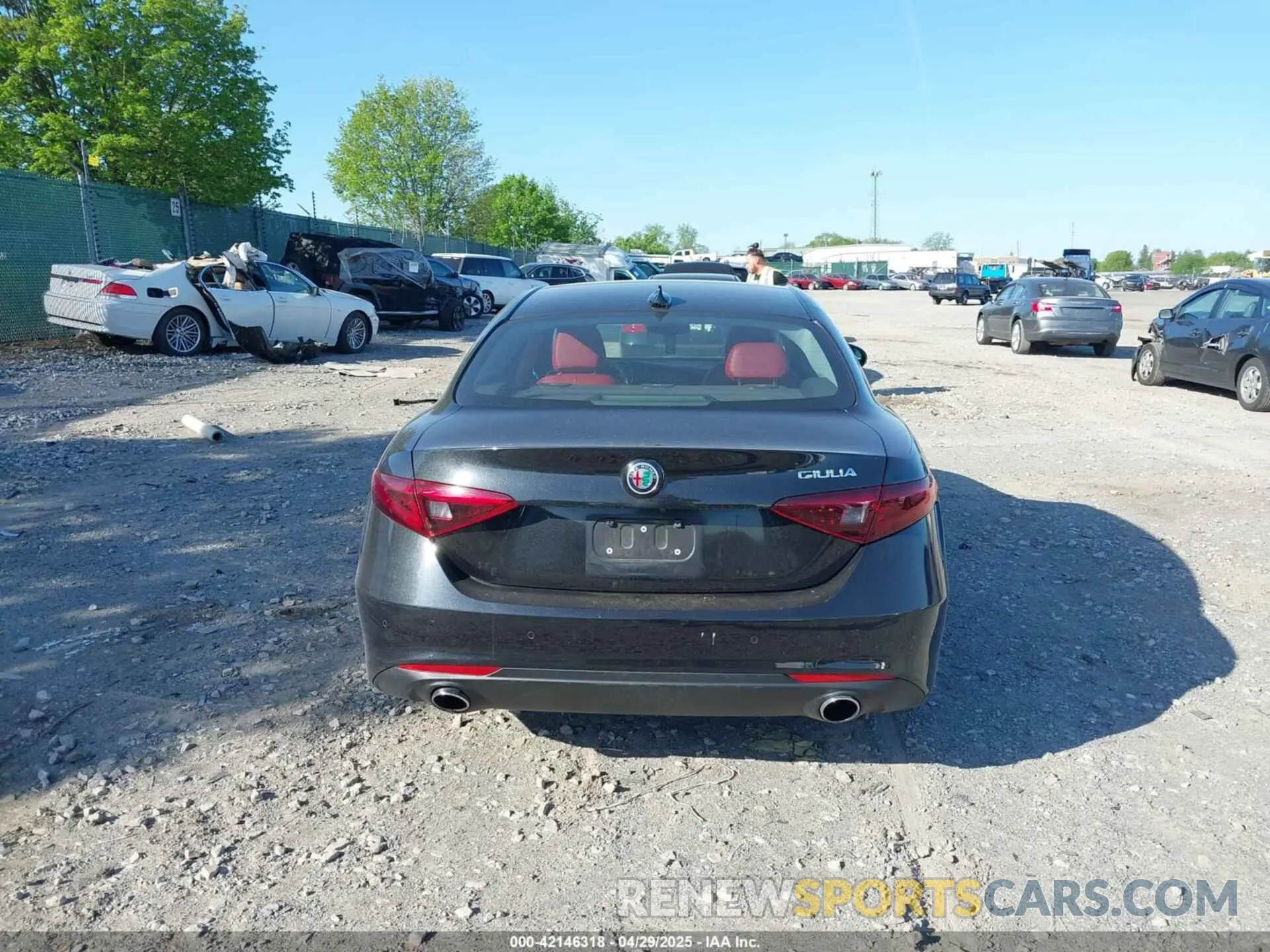 17 Photograph of a damaged car ZARFAMBN4K7598164 ALFA ROMEO GIULIA 2019