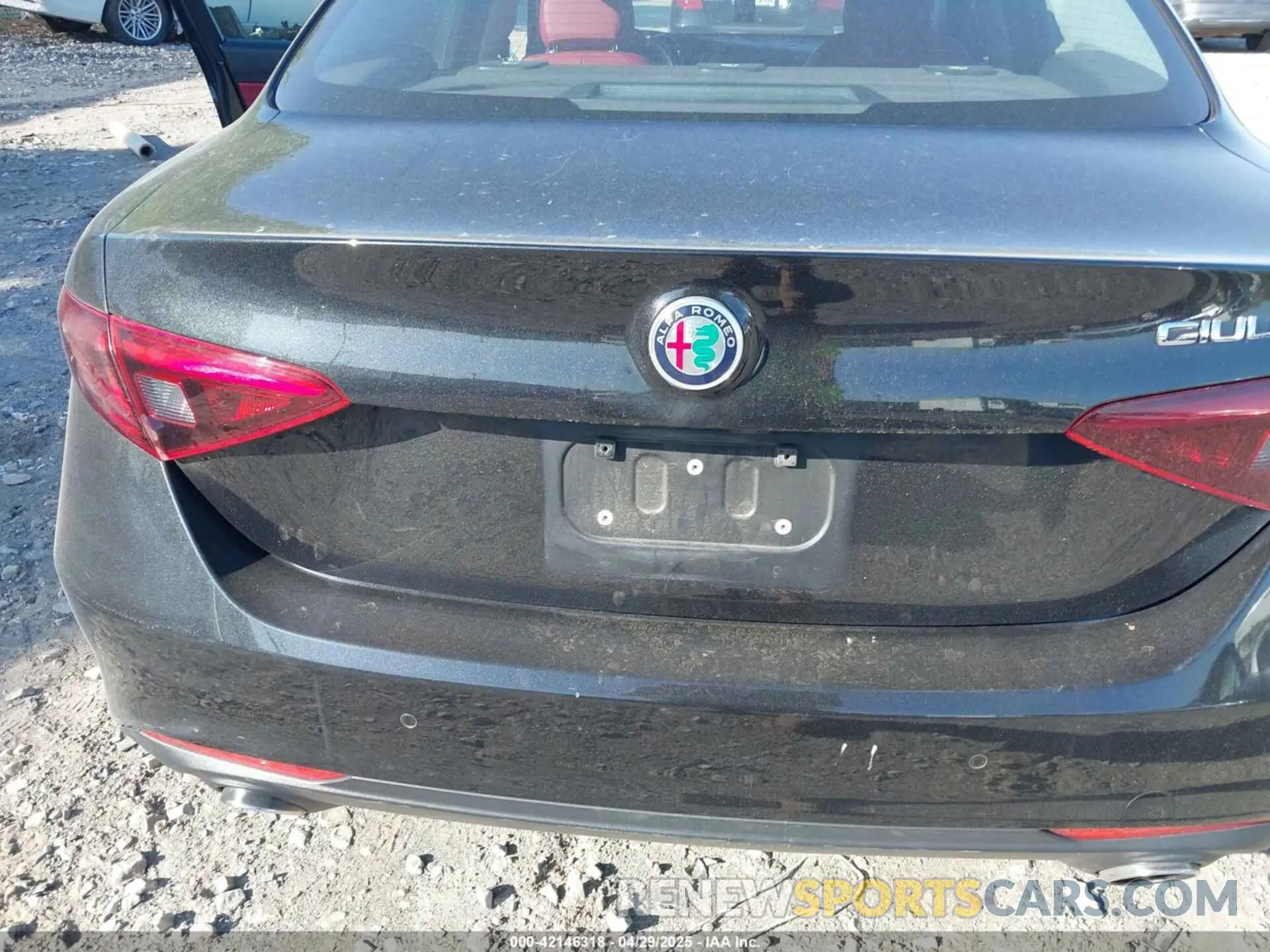 20 Photograph of a damaged car ZARFAMBN4K7598164 ALFA ROMEO GIULIA 2019