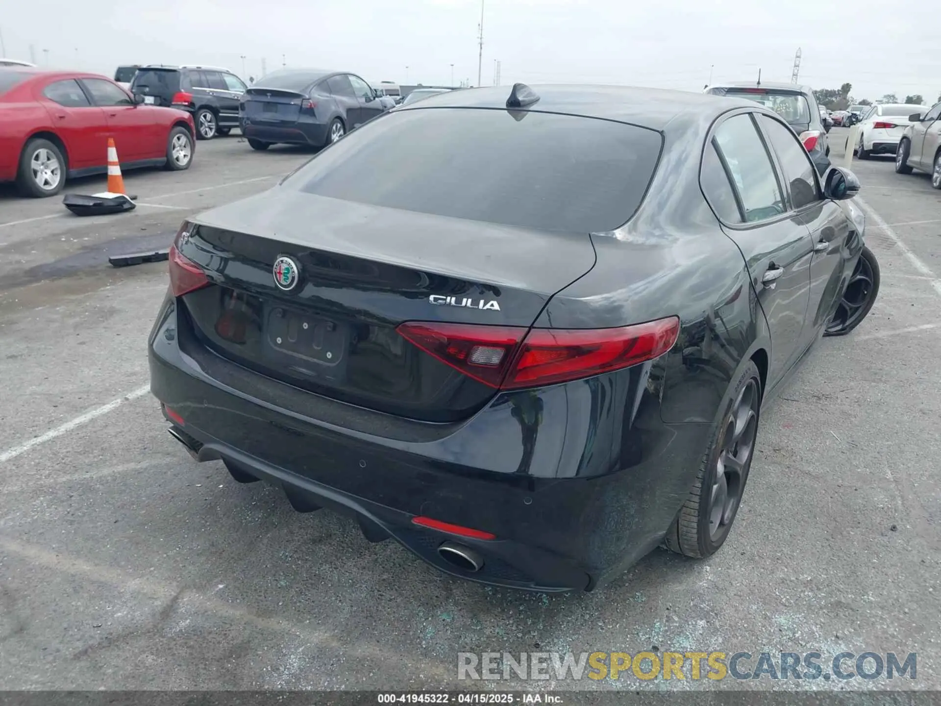 4 Photograph of a damaged car ZARFAMBN4K7605372 ALFA ROMEO GIULIA 2019
