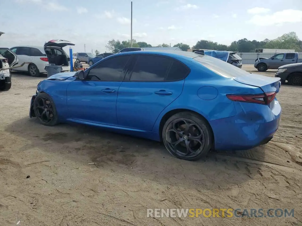 2 Photograph of a damaged car ZARFAMBN4K7605842 ALFA ROMEO GIULIA 2019