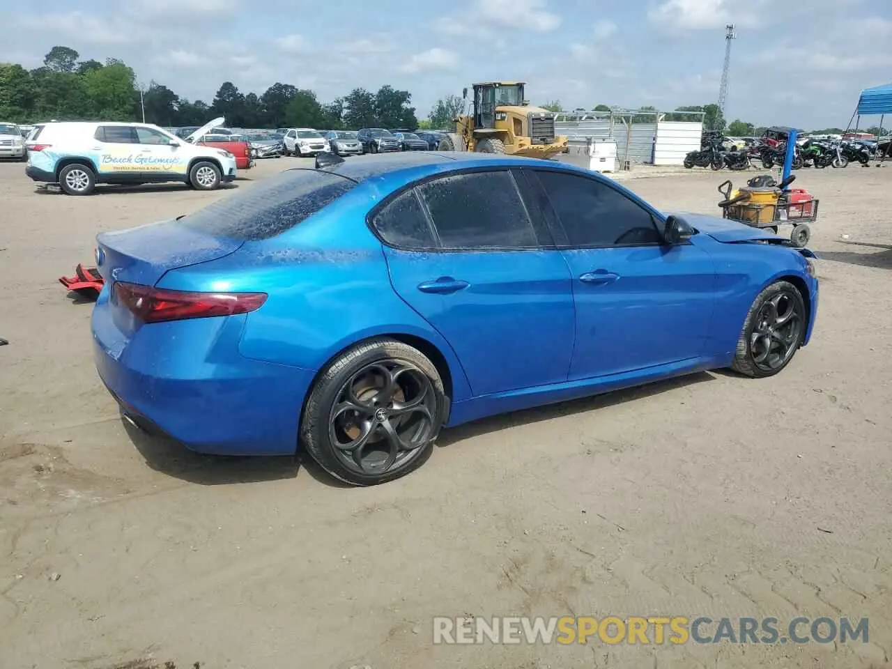 3 Photograph of a damaged car ZARFAMBN4K7605842 ALFA ROMEO GIULIA 2019