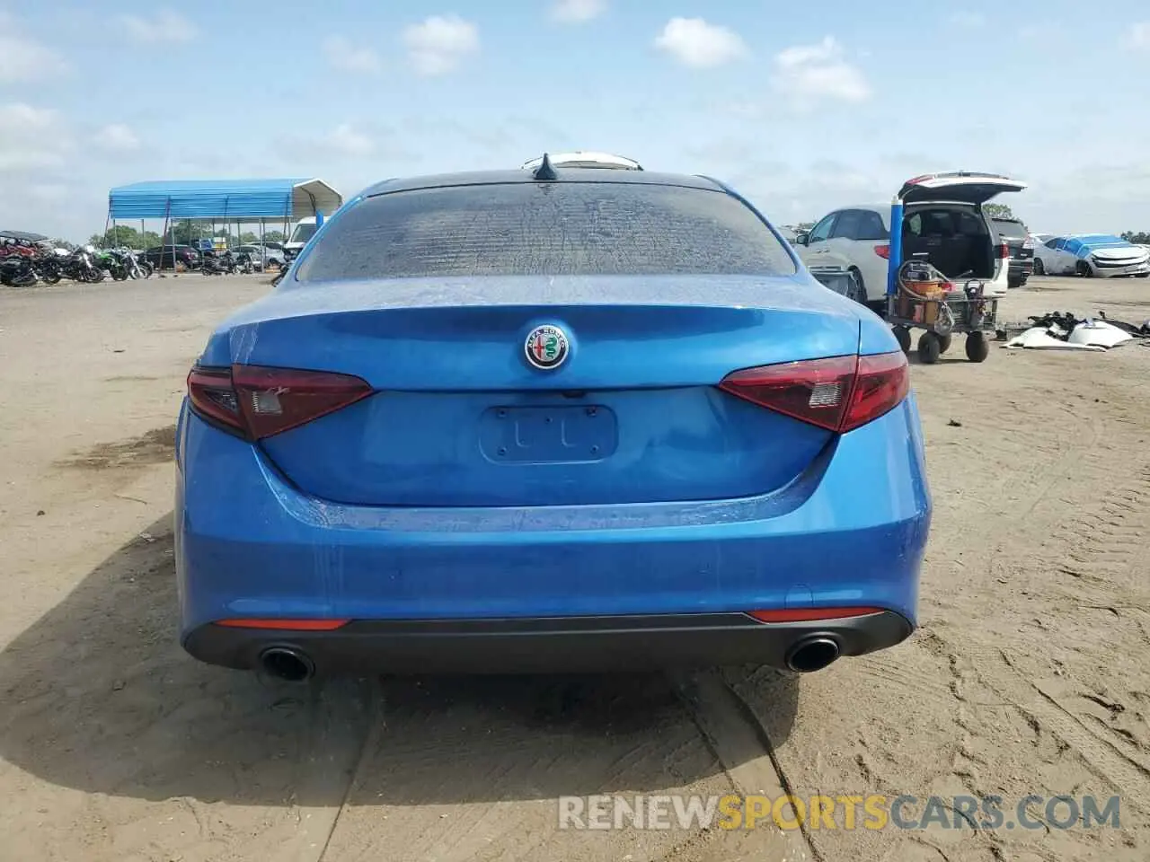 6 Photograph of a damaged car ZARFAMBN4K7605842 ALFA ROMEO GIULIA 2019
