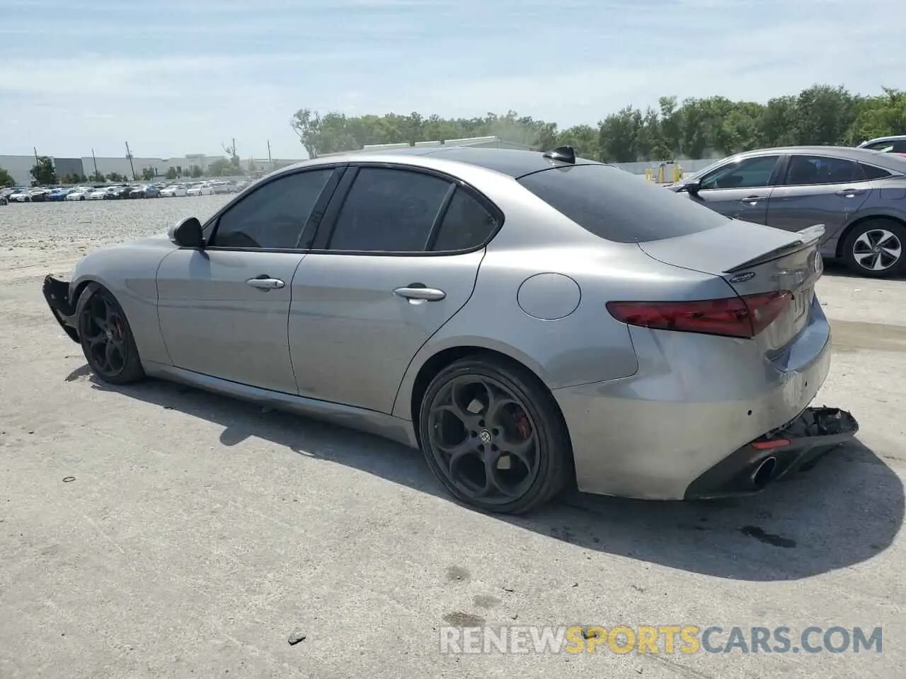 2 Photograph of a damaged car ZARFAMBN5K7602335 ALFA ROMEO GIULIA 2019