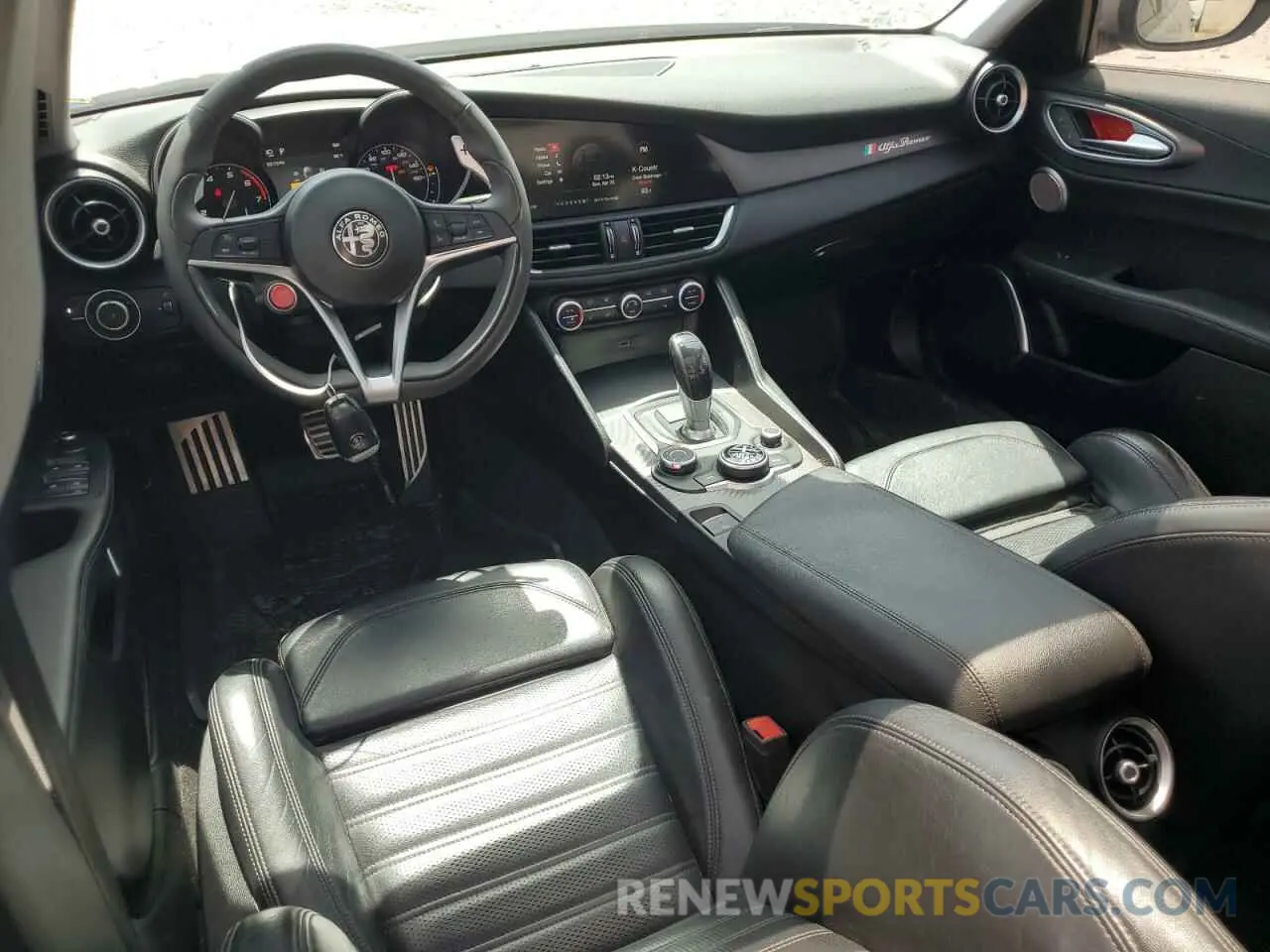 8 Photograph of a damaged car ZARFAMBN5K7602335 ALFA ROMEO GIULIA 2019