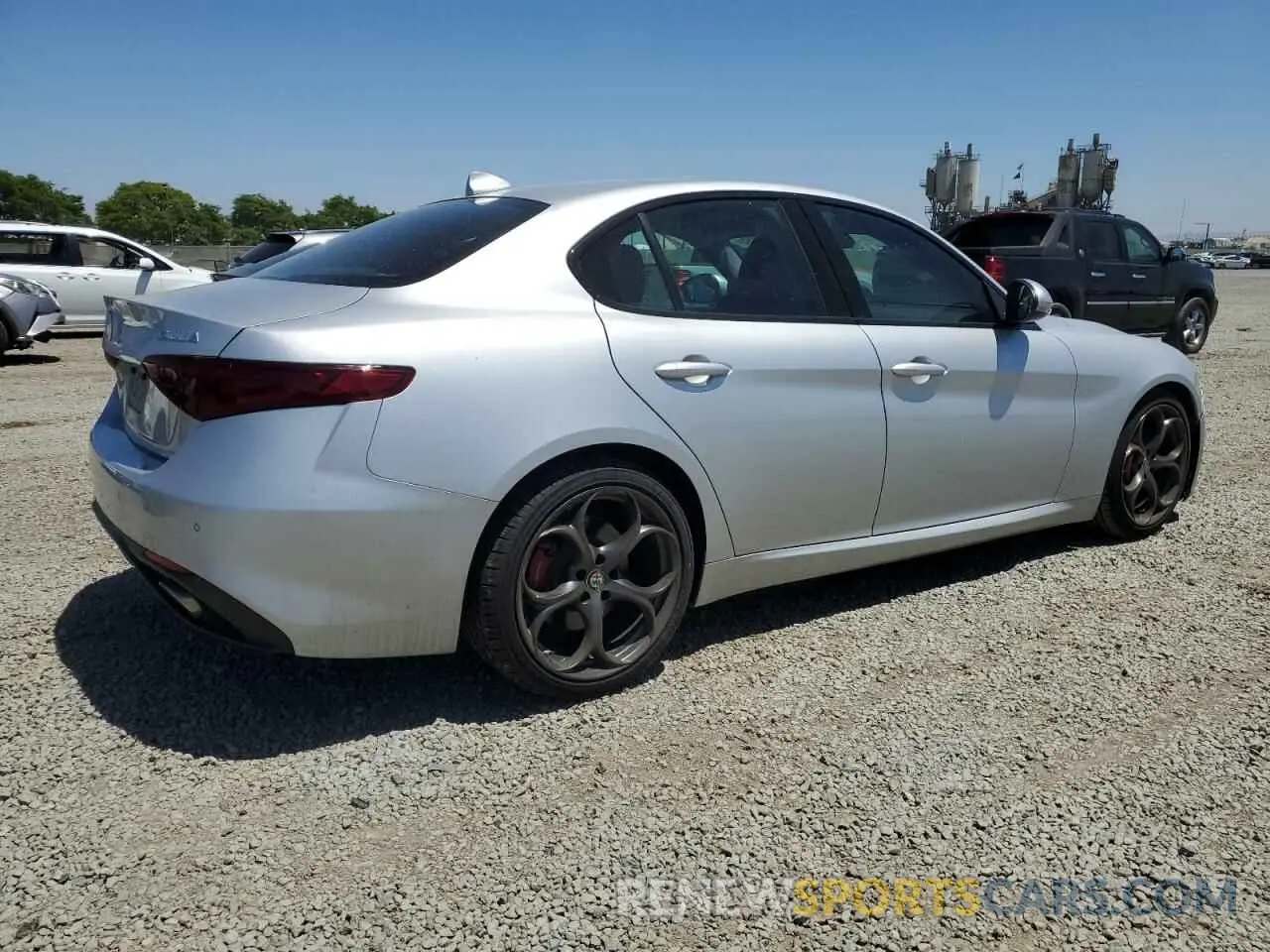 3 Photograph of a damaged car ZARFAMBN5K7605302 ALFA ROMEO GIULIA 2019