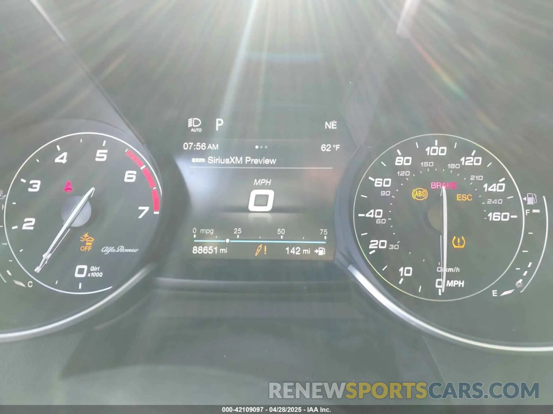 7 Photograph of a damaged car ZARFAMBN6K7601016 ALFA ROMEO GIULIA 2019