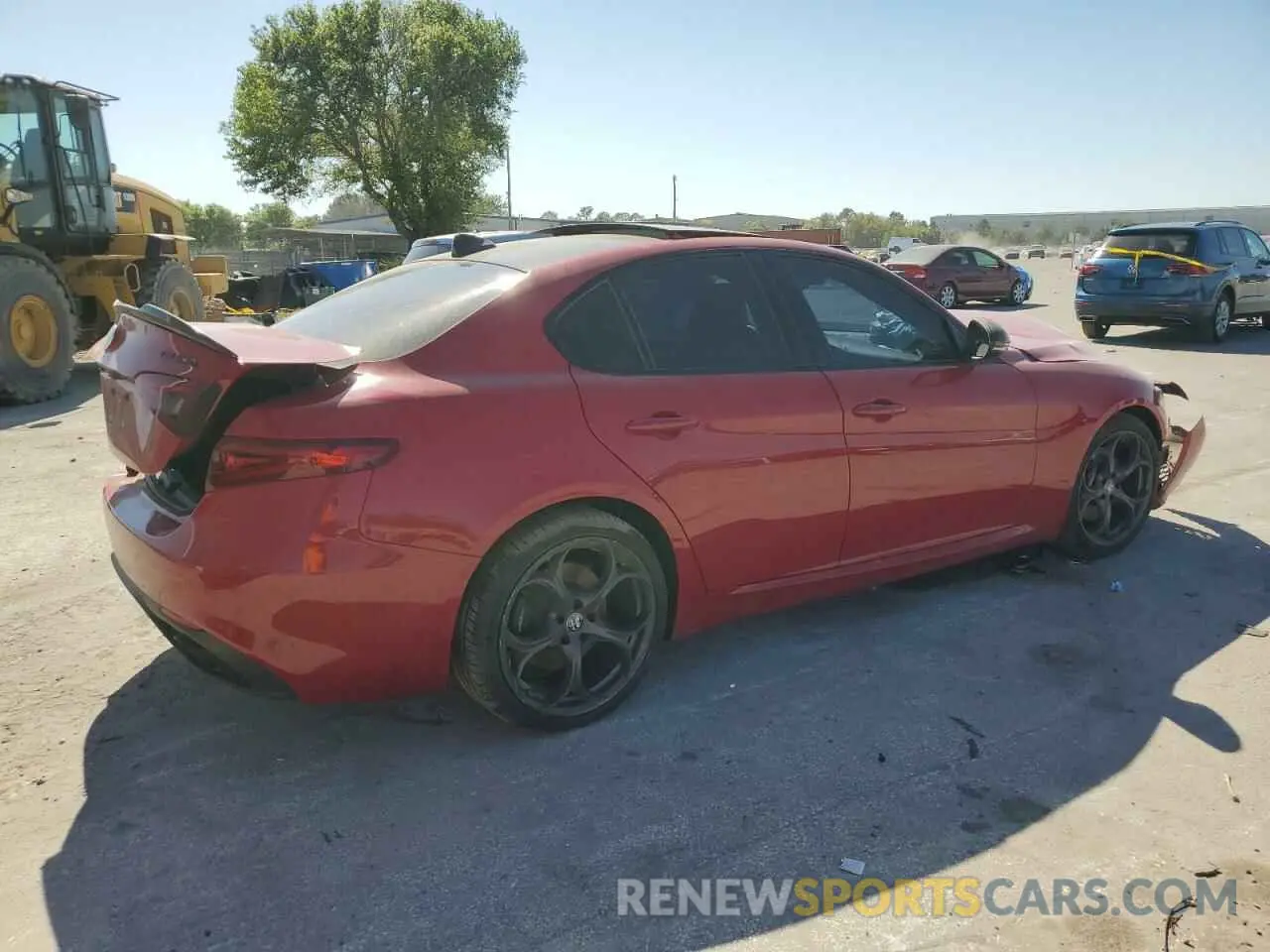 3 Photograph of a damaged car ZARFAMBN6K7612307 ALFA ROMEO GIULIA 2019