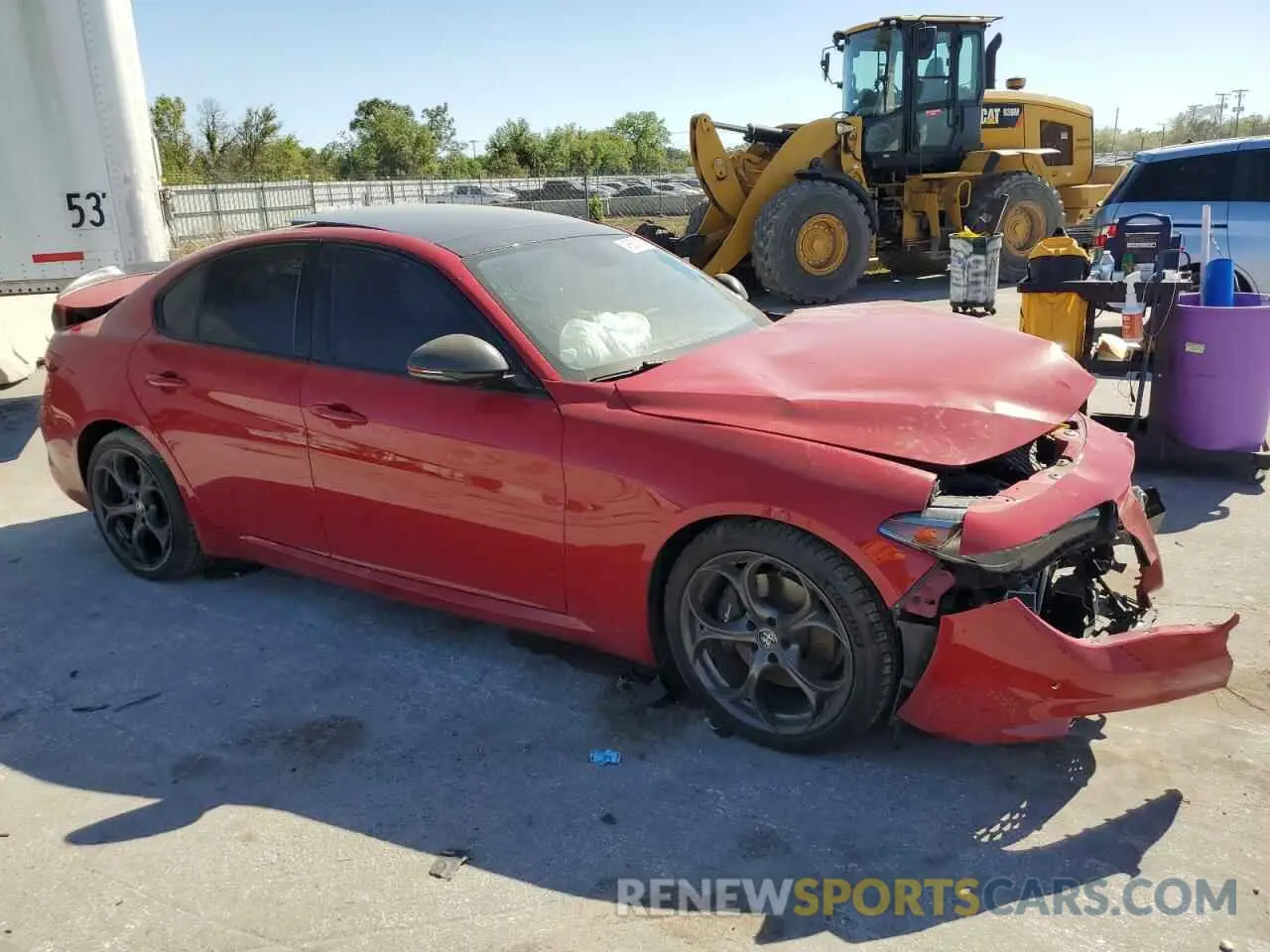 4 Photograph of a damaged car ZARFAMBN6K7612307 ALFA ROMEO GIULIA 2019