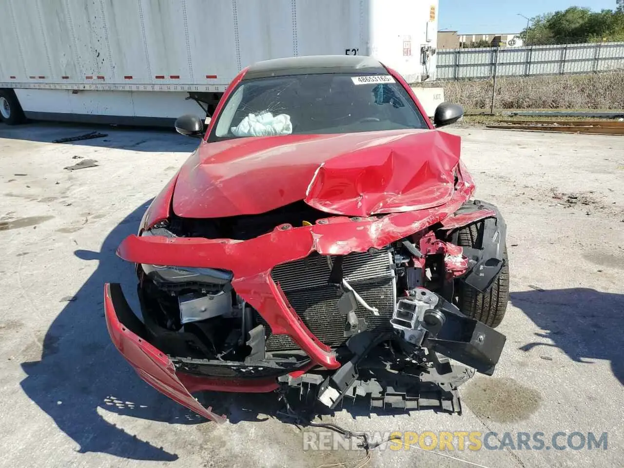 5 Photograph of a damaged car ZARFAMBN6K7612307 ALFA ROMEO GIULIA 2019