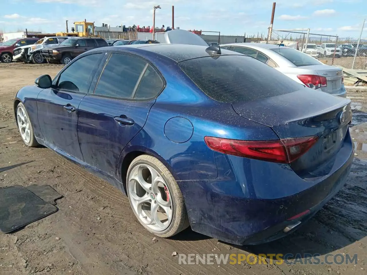 2 Photograph of a damaged car ZARFAMBNXK7600855 ALFA ROMEO GIULIA 2019