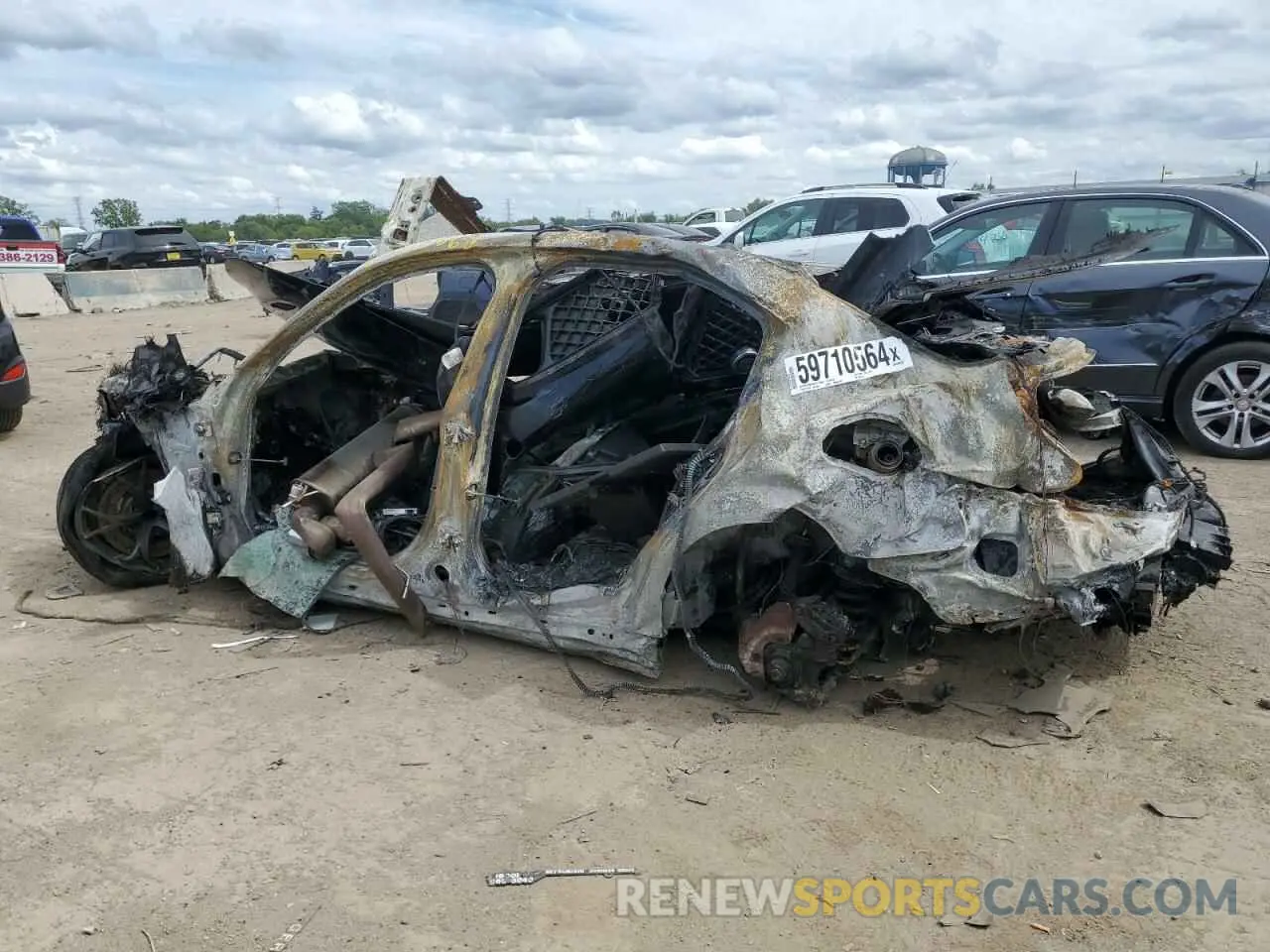 2 Photograph of a damaged car ZARFAMEV7K7601568 ALFA ROMEO GIULIA 2019