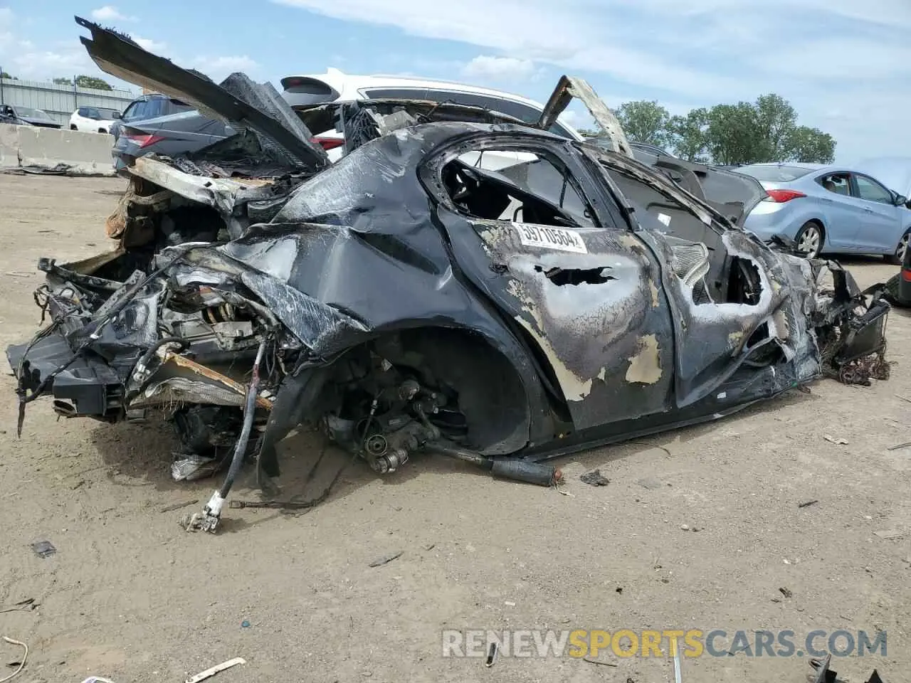 3 Photograph of a damaged car ZARFAMEV7K7601568 ALFA ROMEO GIULIA 2019