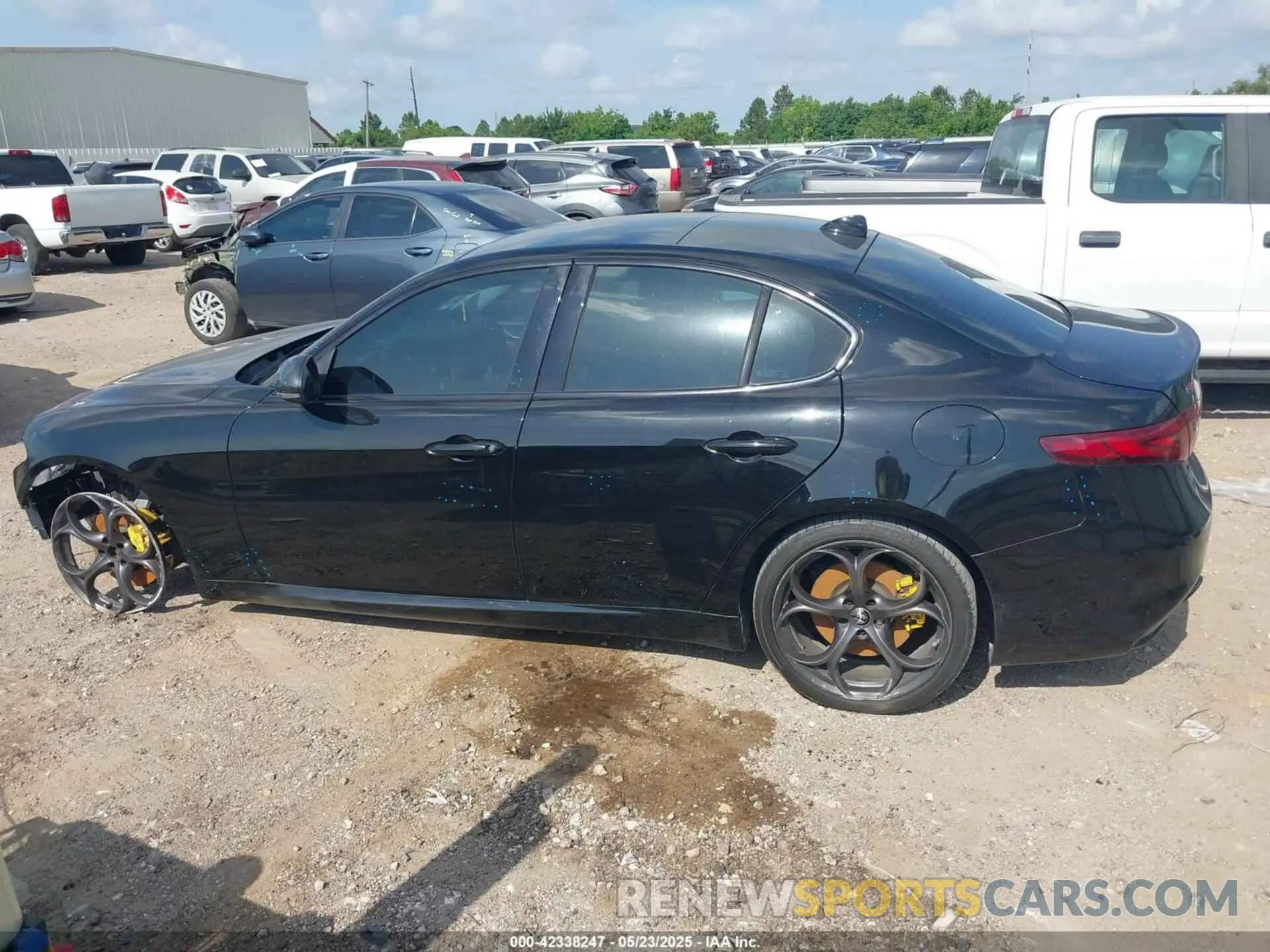 15 Photograph of a damaged car ZARFANAN0K7598315 ALFA ROMEO GIULIA 2019
