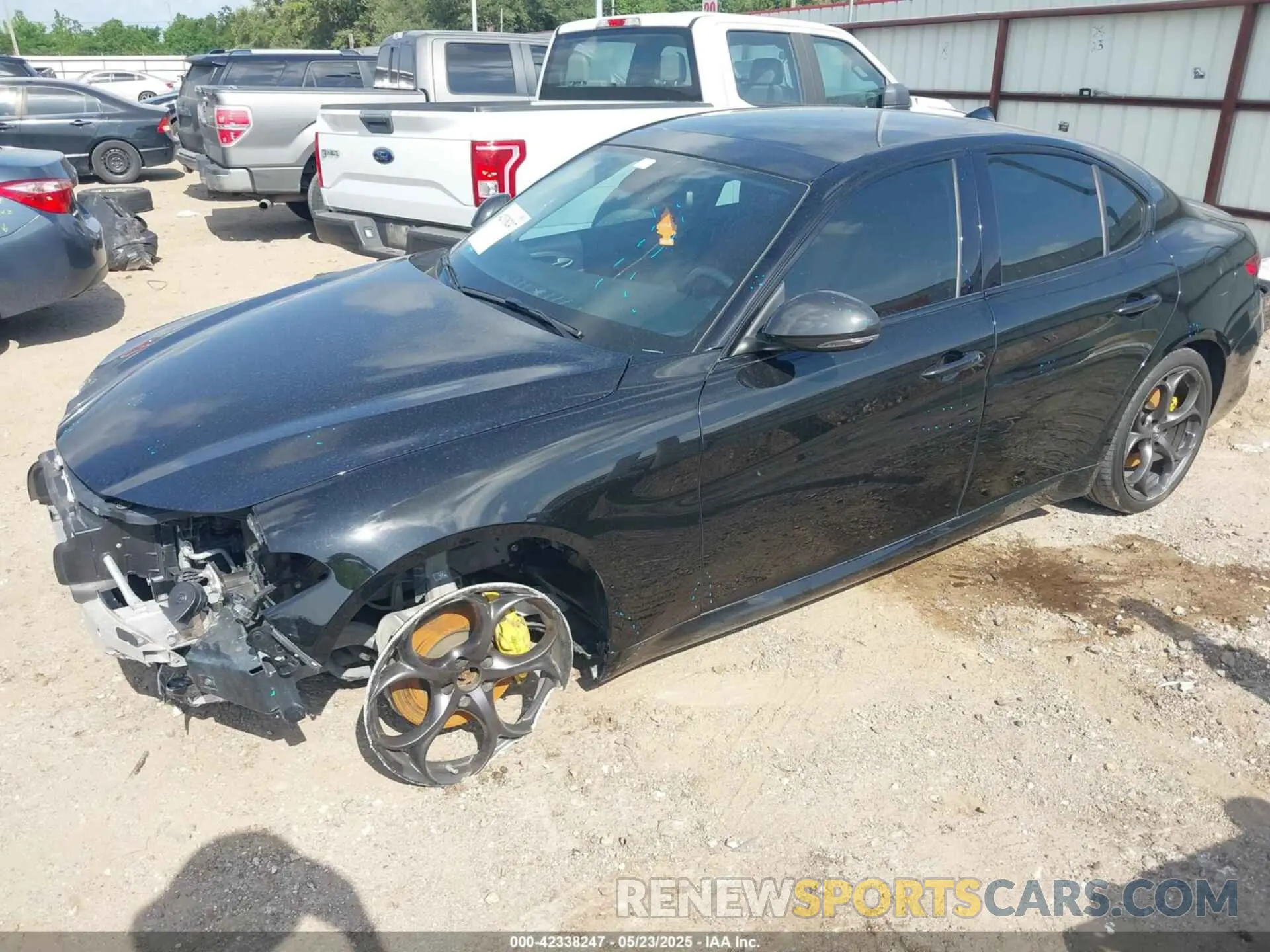2 Photograph of a damaged car ZARFANAN0K7598315 ALFA ROMEO GIULIA 2019