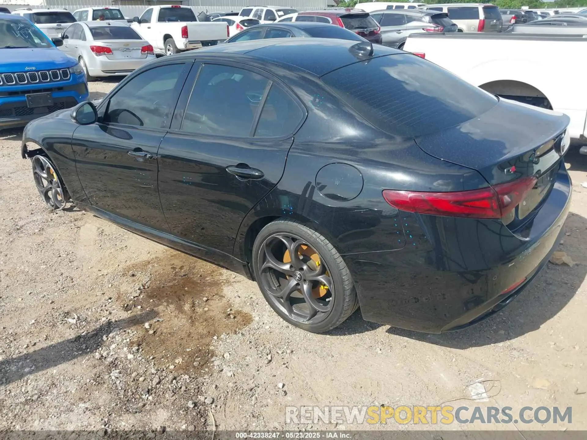 3 Photograph of a damaged car ZARFANAN0K7598315 ALFA ROMEO GIULIA 2019