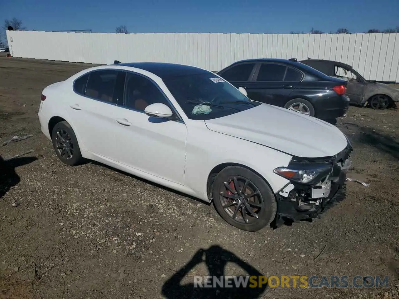 4 Photograph of a damaged car ZARFANAN1K7622797 ALFA ROMEO GIULIA 2019