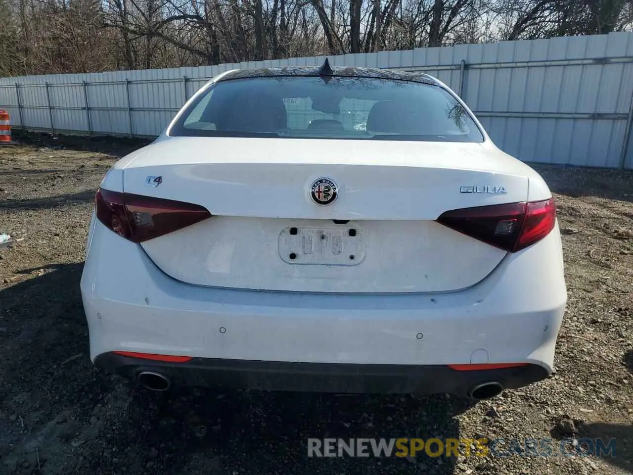 6 Photograph of a damaged car ZARFANAN1K7622797 ALFA ROMEO GIULIA 2019