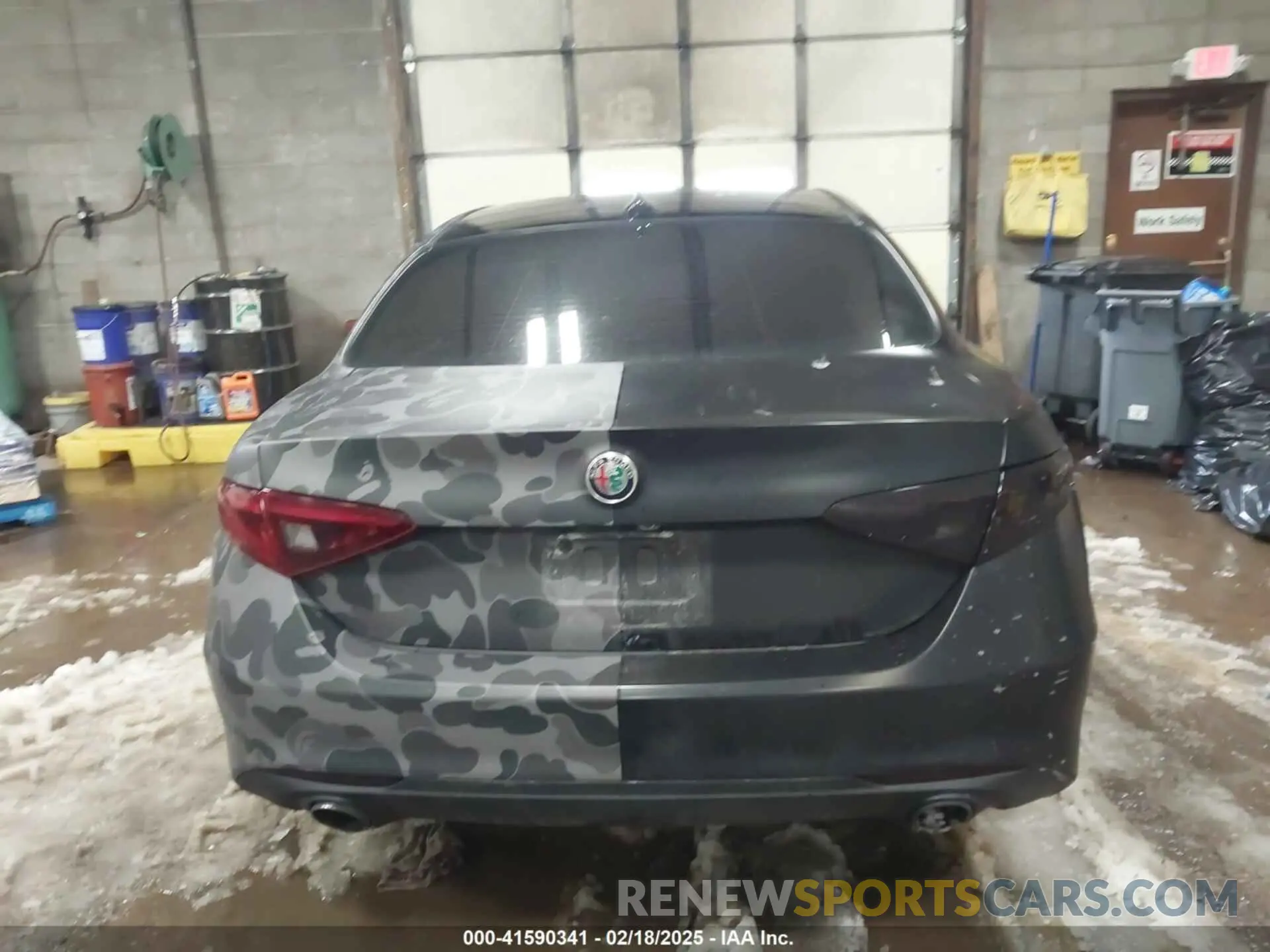 16 Photograph of a damaged car ZARFANAN2K7612702 ALFA ROMEO GIULIA 2019