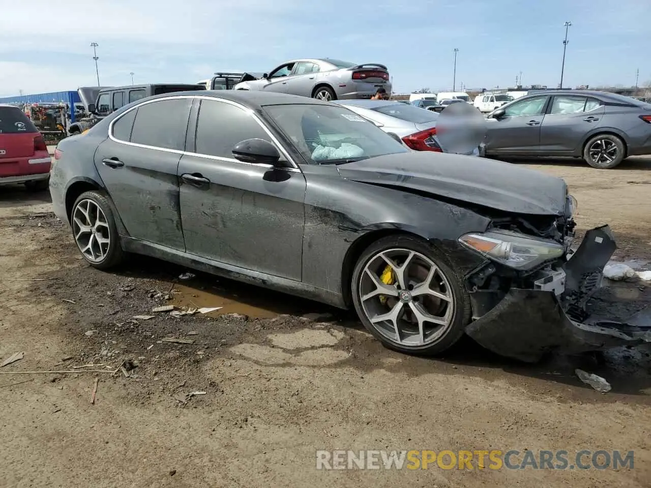 4 Photograph of a damaged car ZARFANAN3K7623028 ALFA ROMEO GIULIA 2019