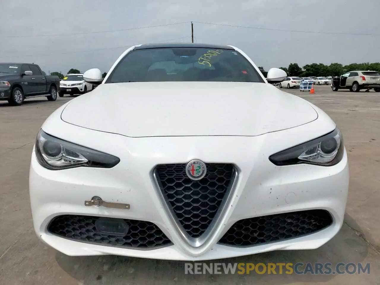 5 Photograph of a damaged car ZARFANAN4K7621532 ALFA ROMEO GIULIA 2019